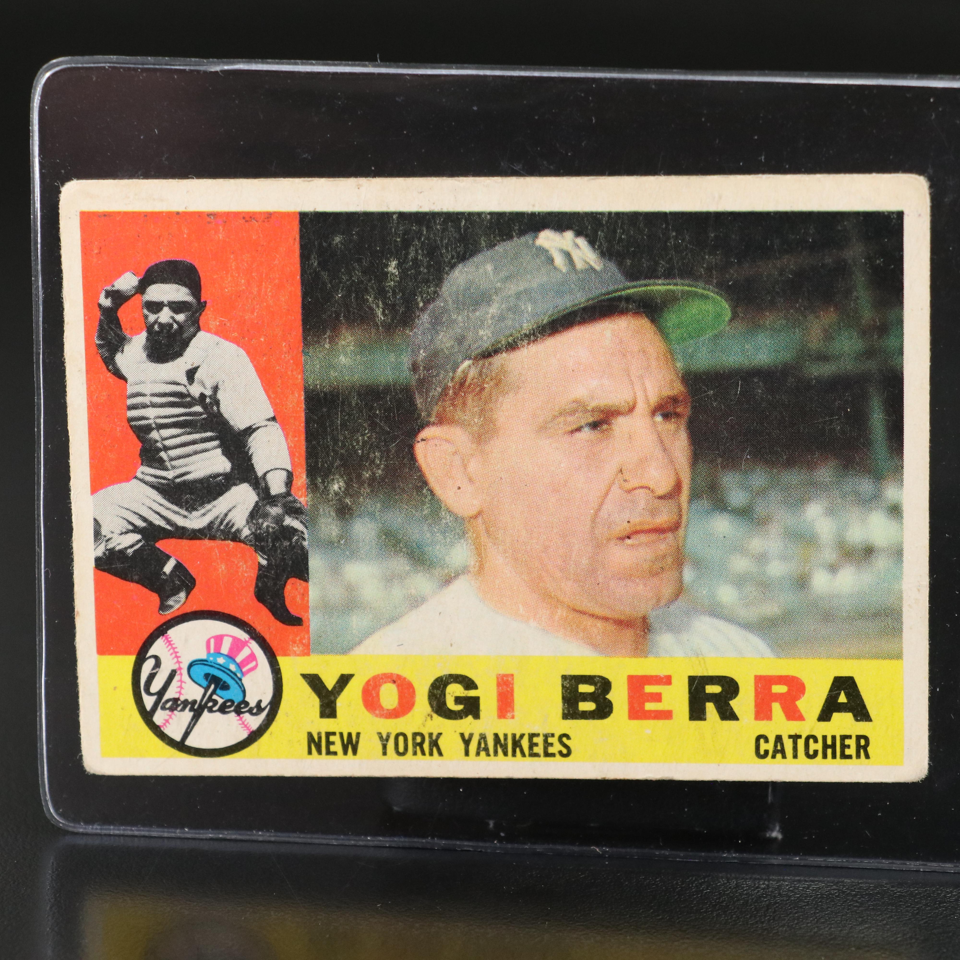 1960 Topps Yogi Berra New York Yankees Baseball Card