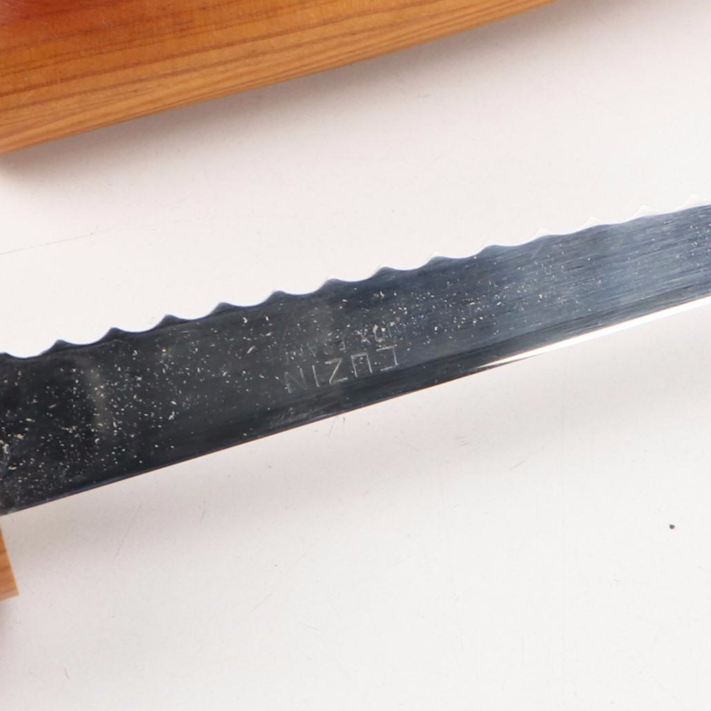 Artist's Palette Shaped Platter with Corn Cob Holders and Other Utensils