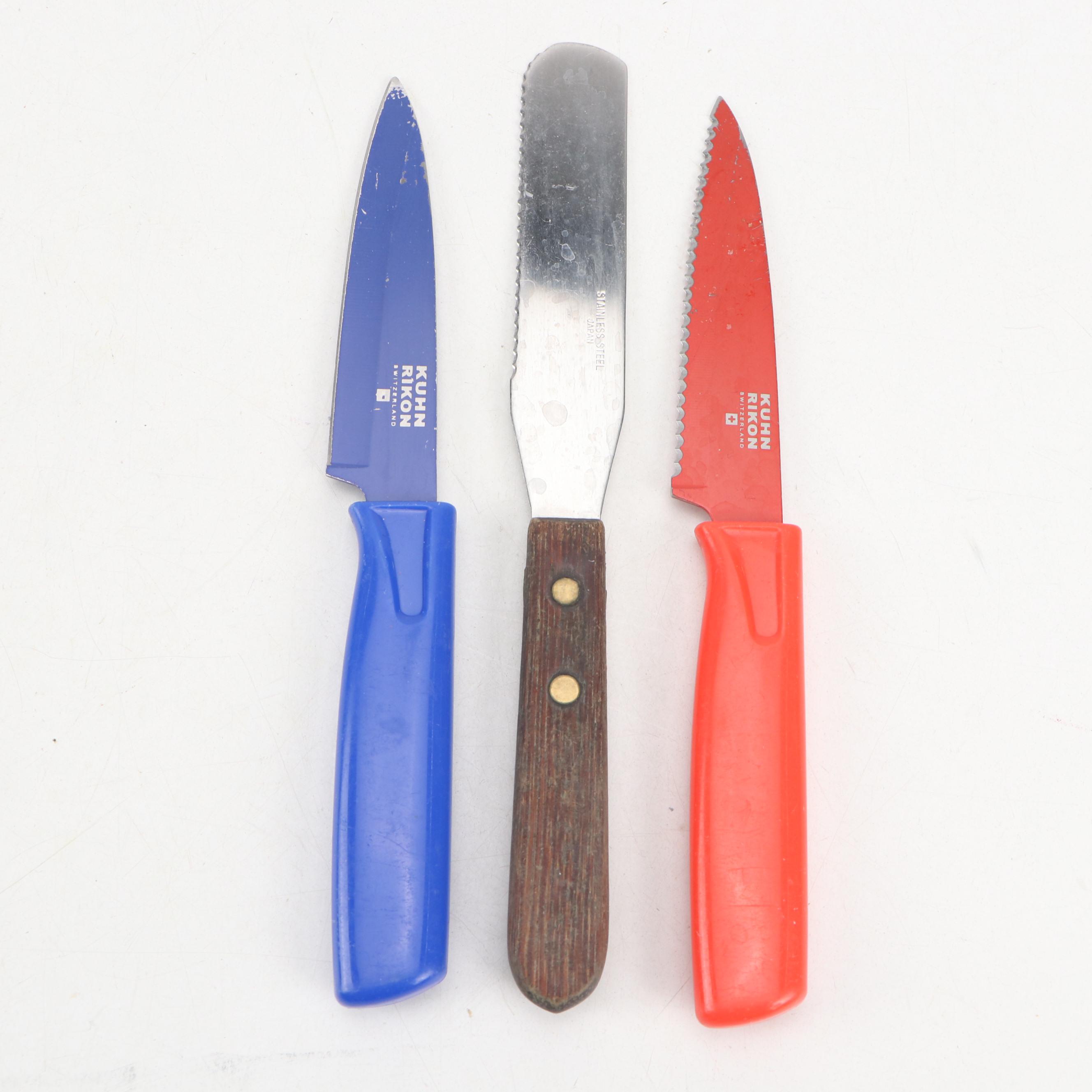 Artist's Palette Shaped Platter with Corn Cob Holders and Other Utensils
