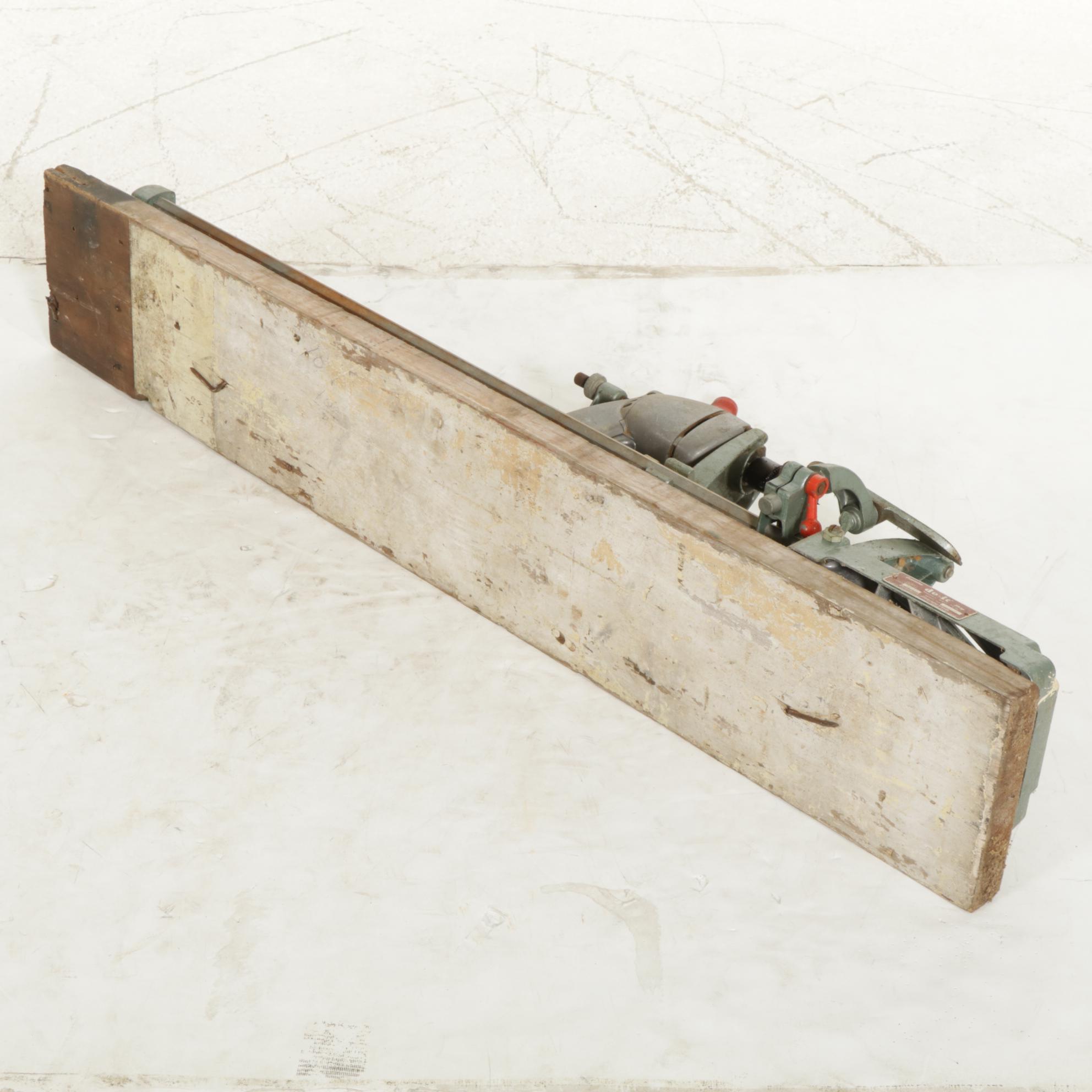 Cummins "Do It Shop" Lathe Drill Press, 1950s