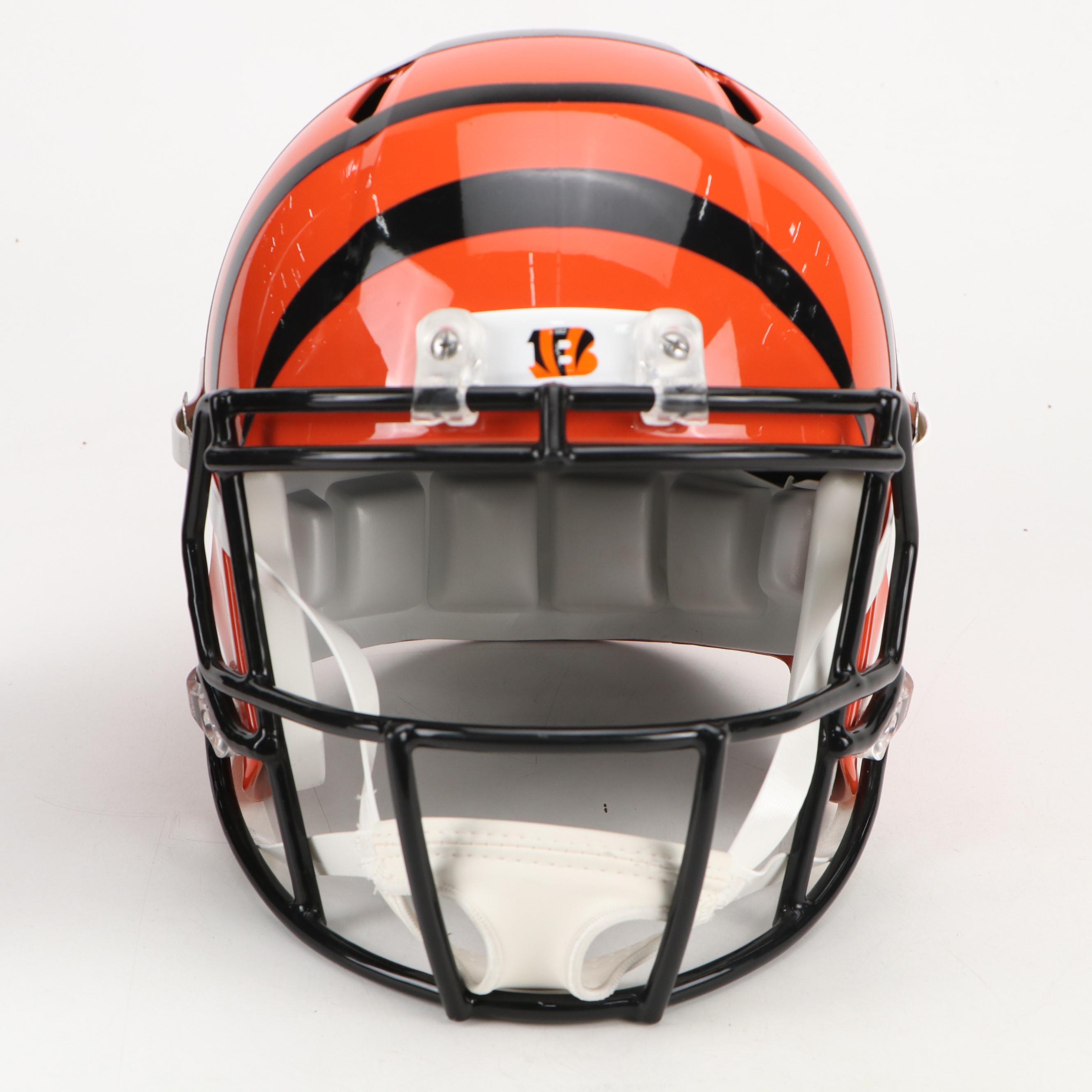 Boomer Esiason Signed Cincinnati Bengals Full-Size Replica Helmet, Beckett