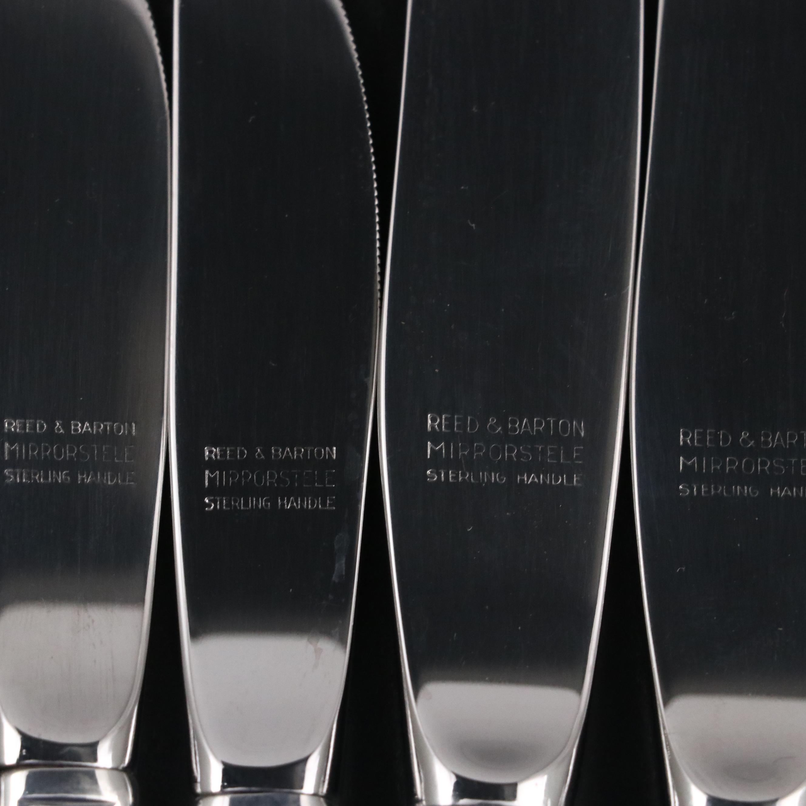 Reed & Barton "Classic Rose" Sterling Silver Flatware and Servers