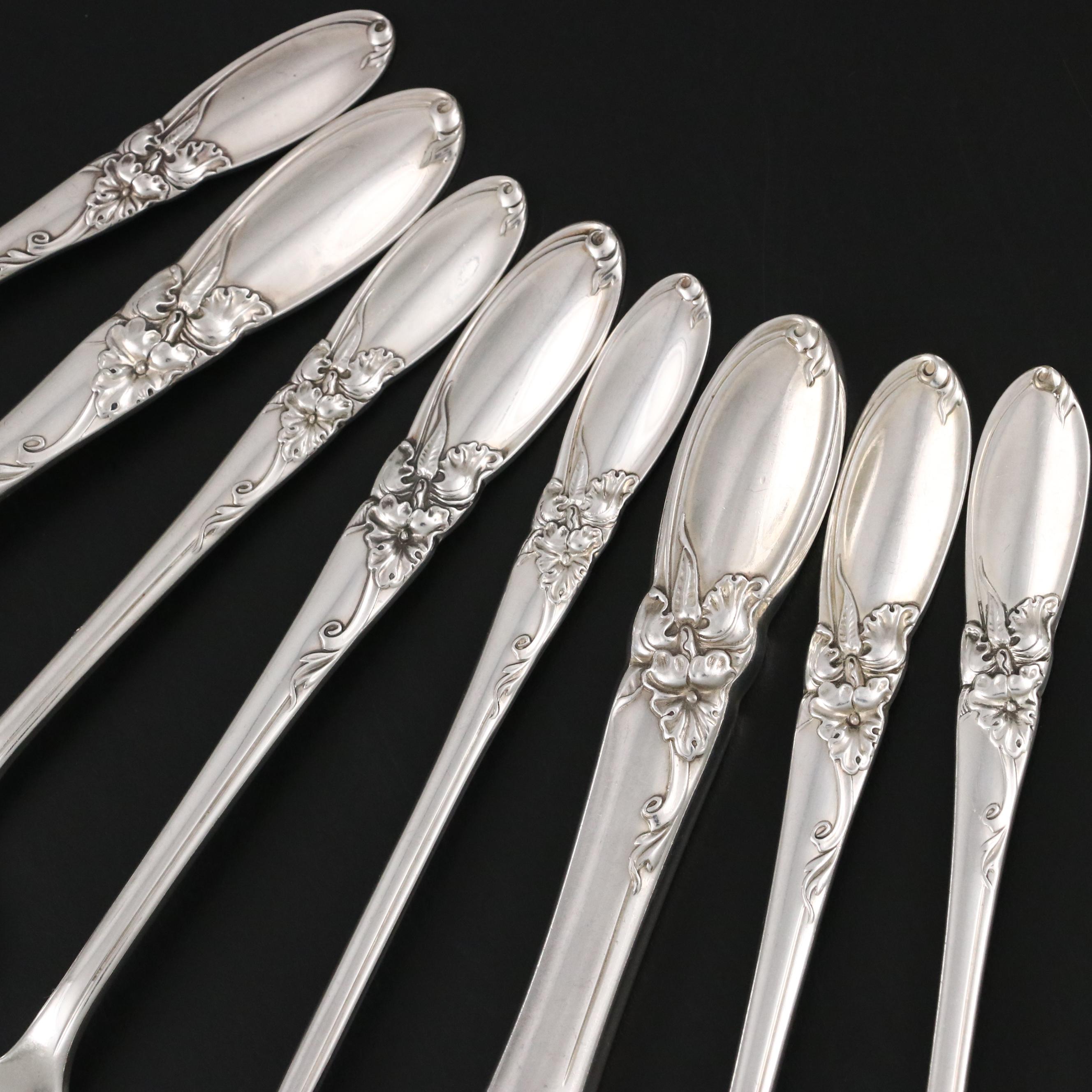 Oneida Community "White Orchid" Flatware and Serving Utensils, Mid–Late 20th C.