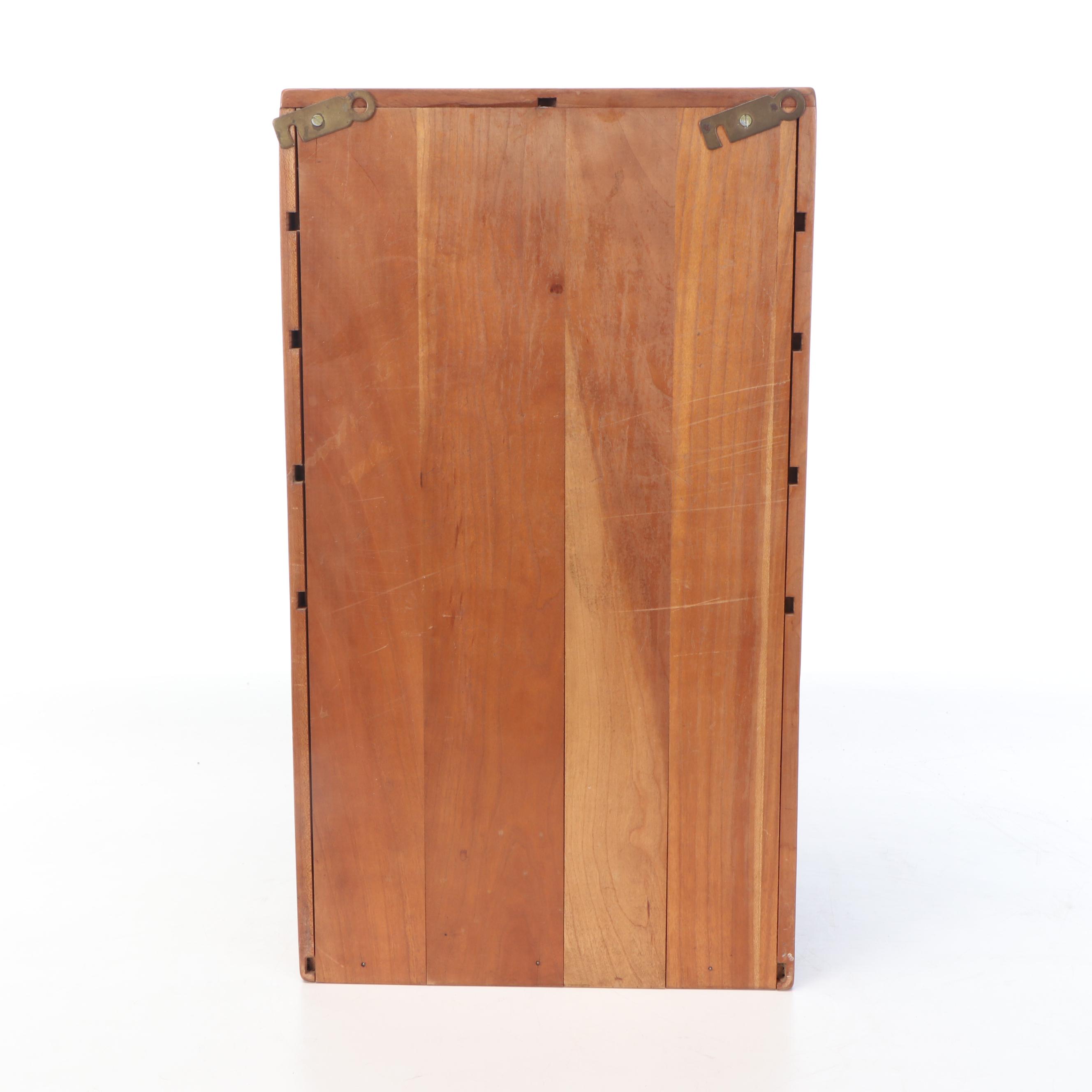 Small Apothecary Wooden Chest with Drawers