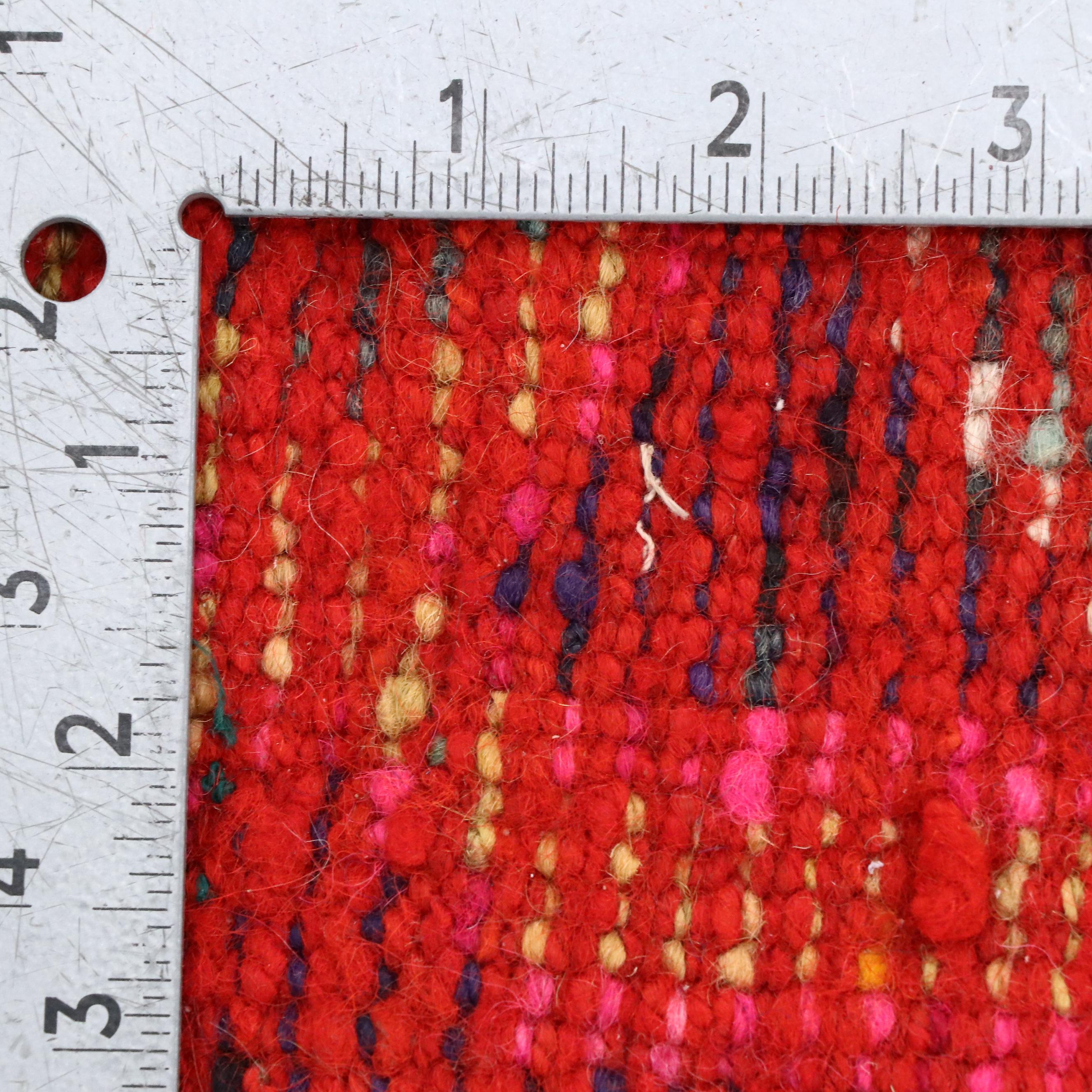 3'11 x 11'2 Hand-Knotted Moroccan Berber Carpet Runner