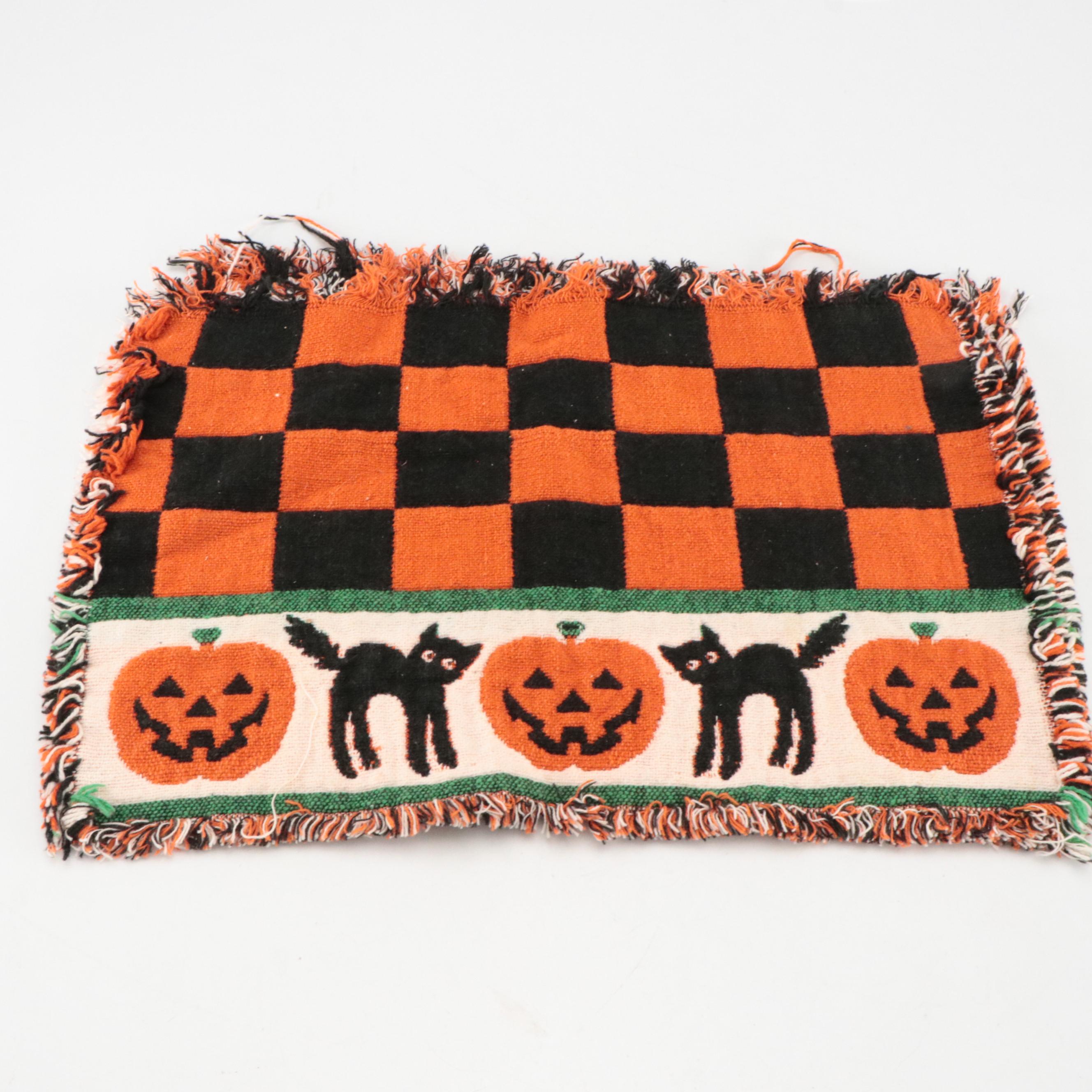 Lynn Morris Pumpkin-Shaped Ceramic Jar and Other Halloween Décor