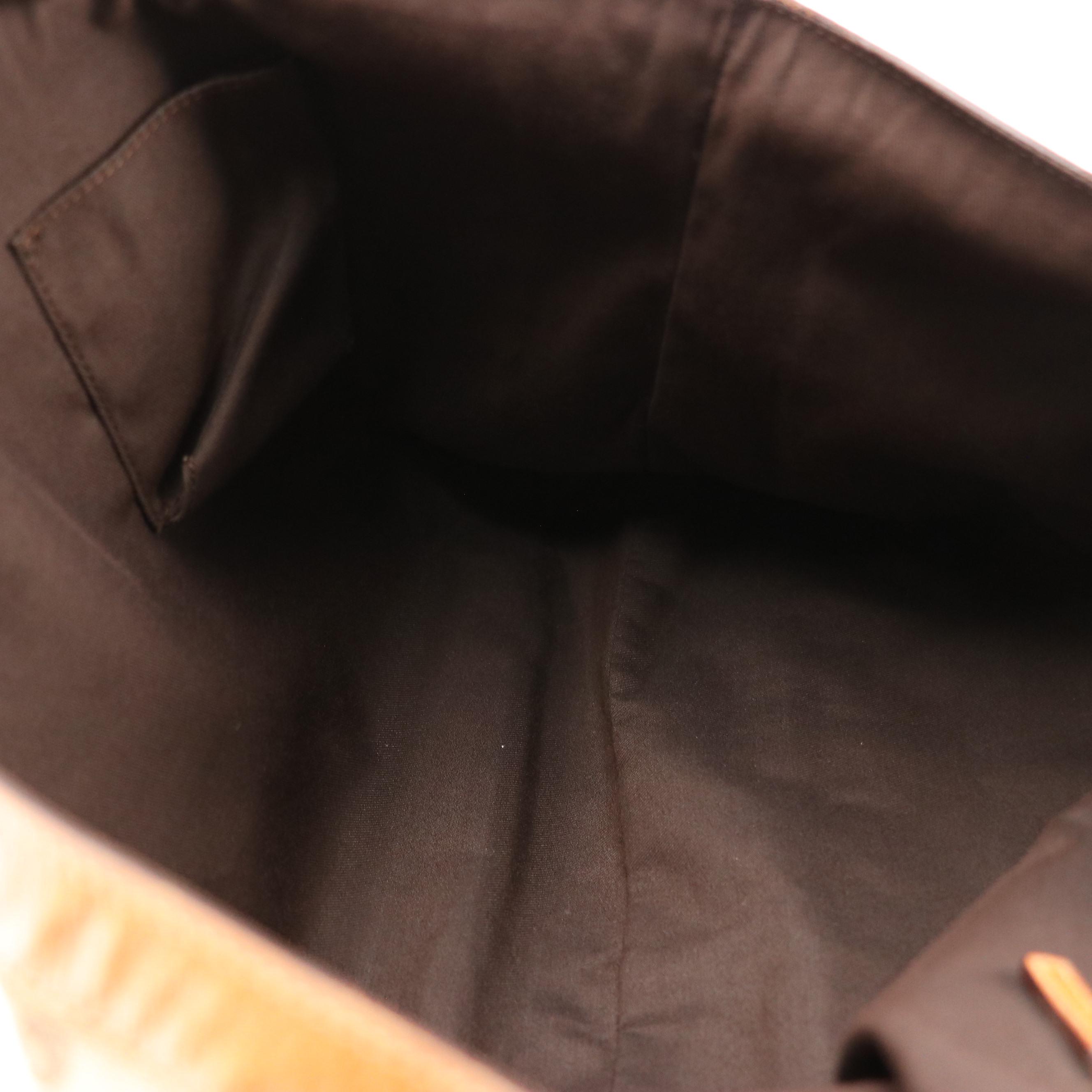 Gucci GG Canvas and Leather Abbey Tote Bag