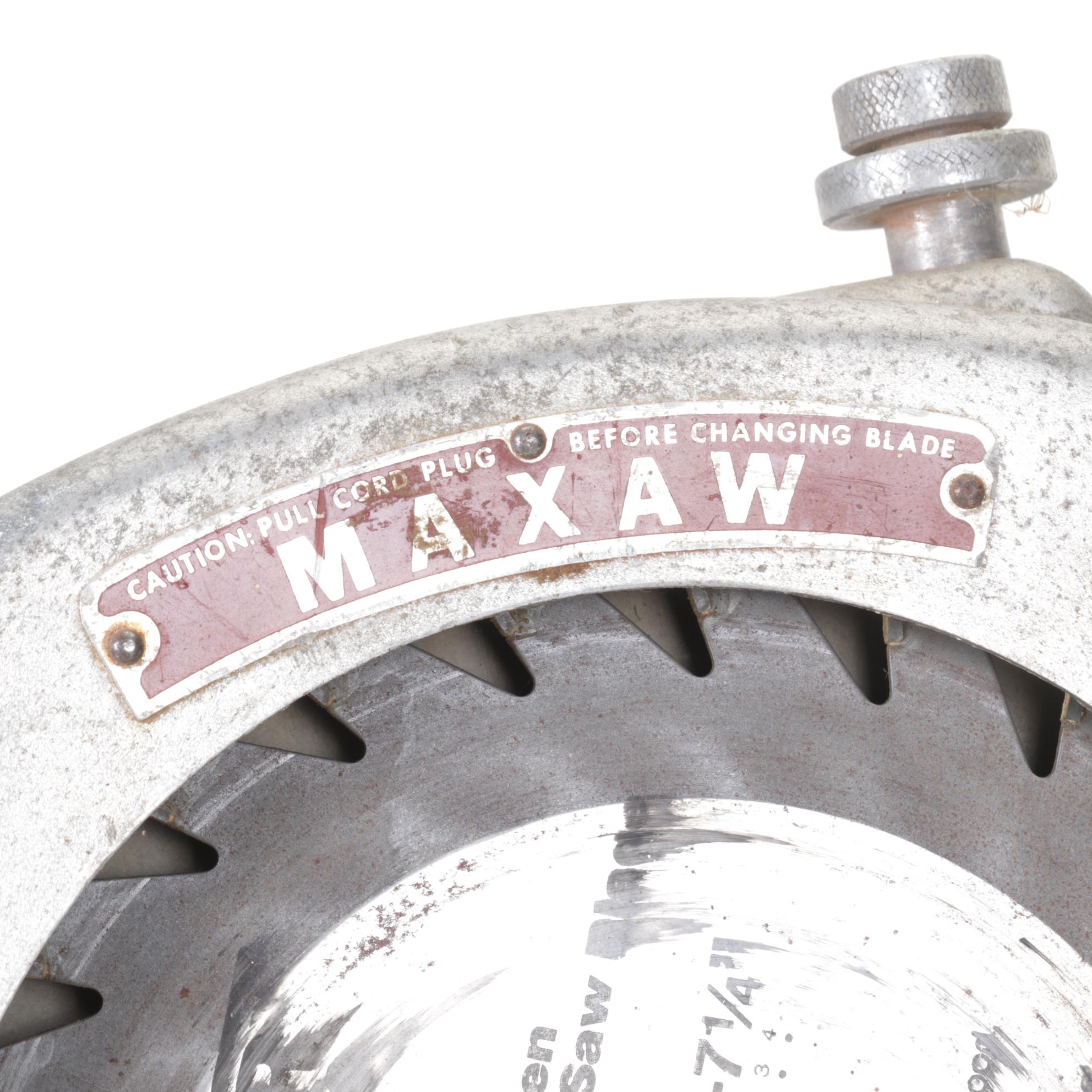 Fred Wappat "Maxaw 800" Circular Saw