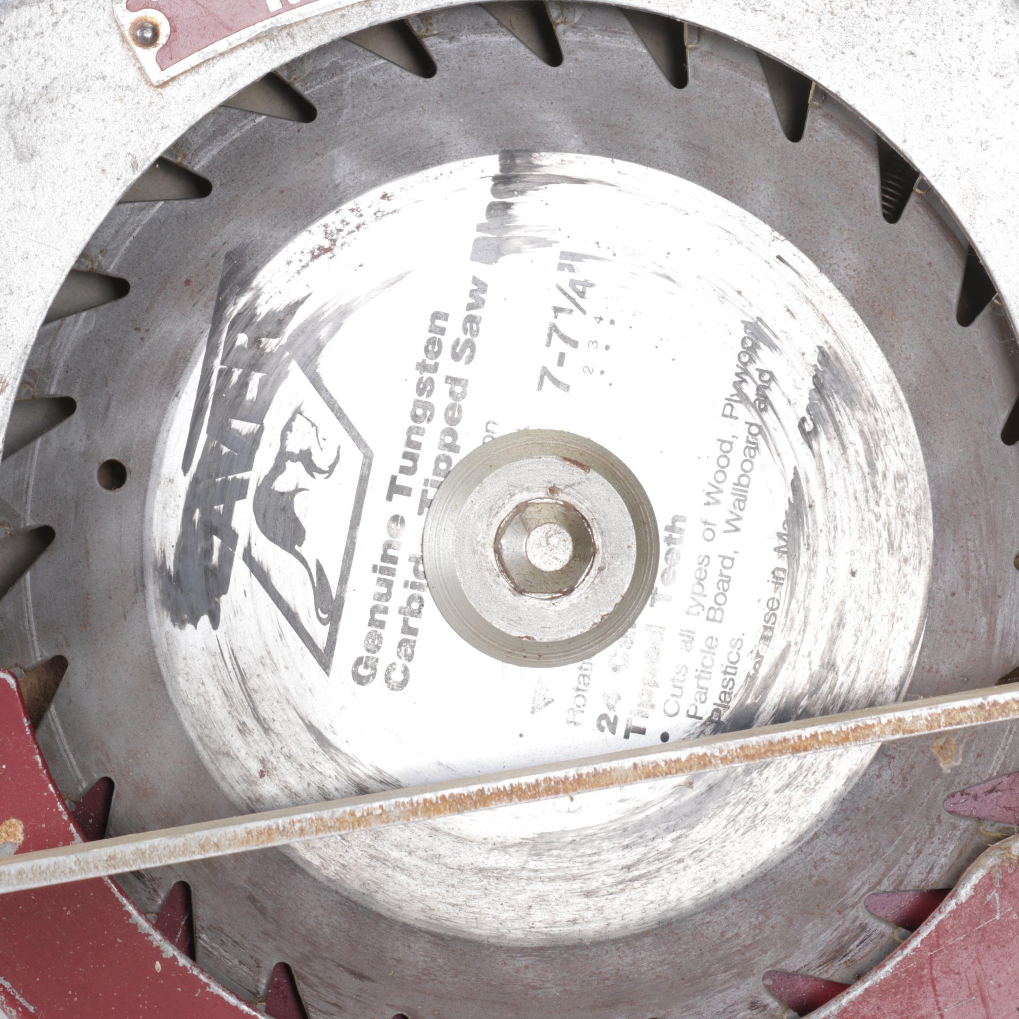 Fred Wappat "Maxaw 800" Circular Saw