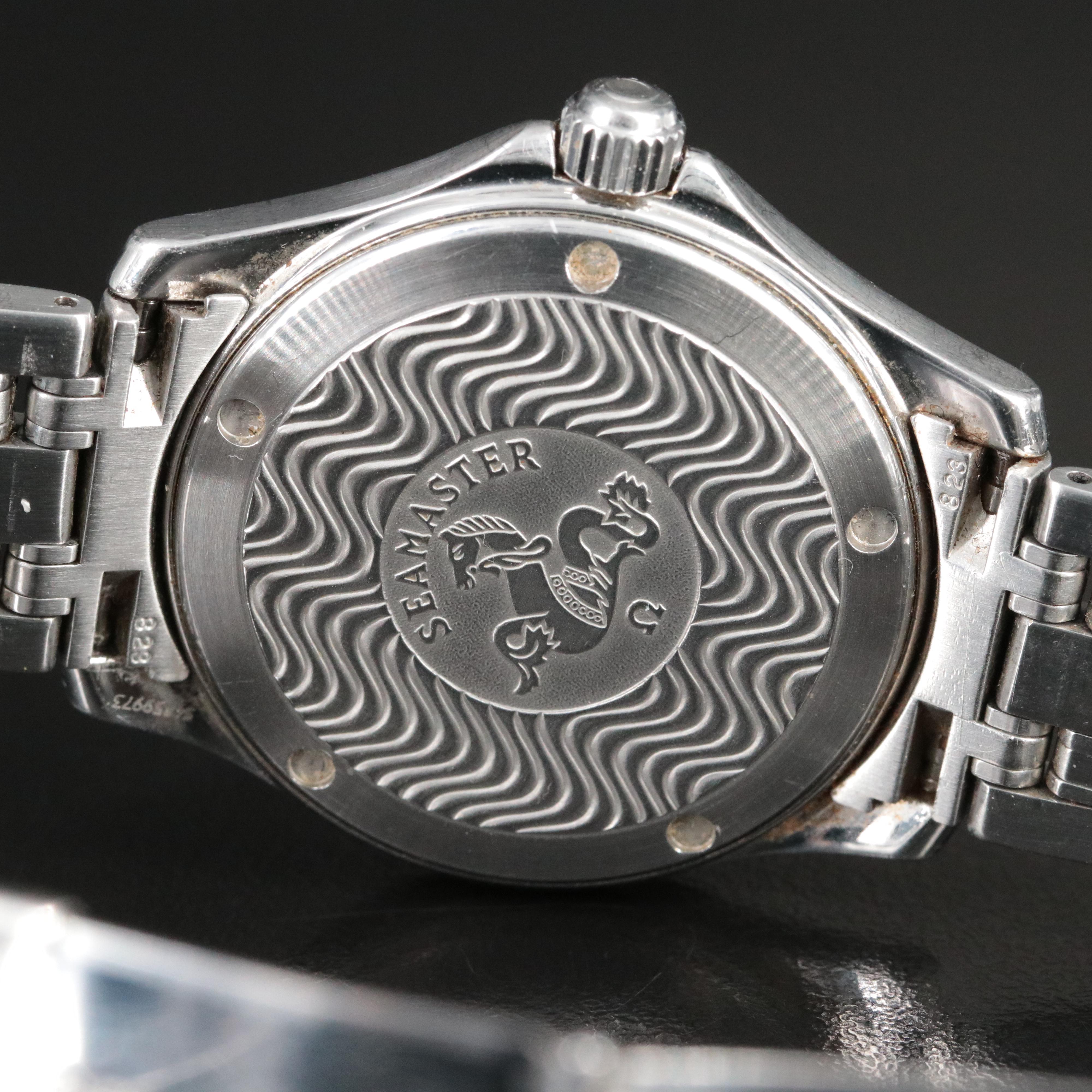 1993 Omega Seamaster 120 meters Date Watch