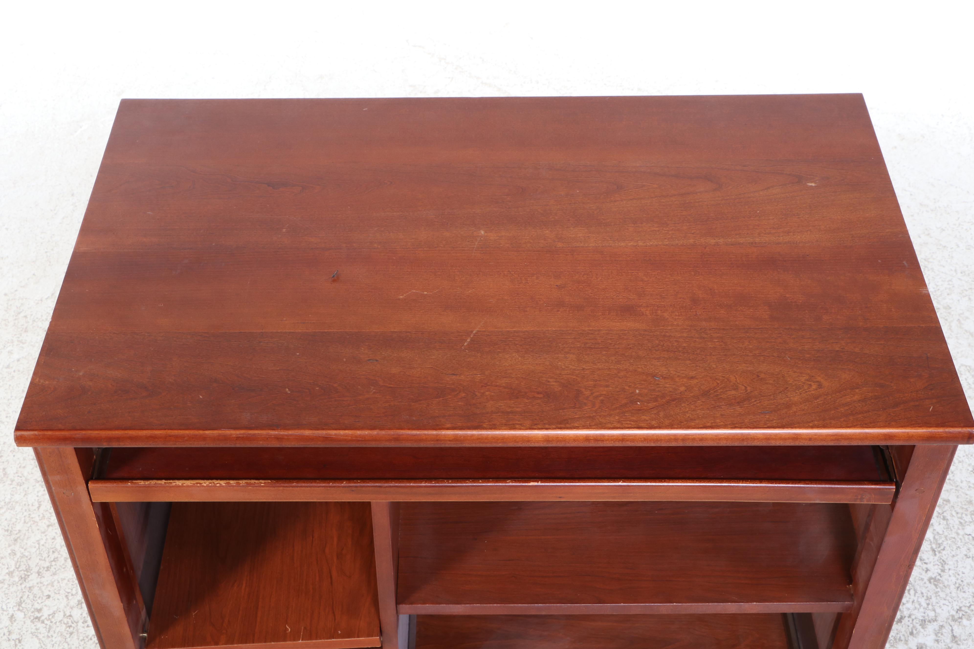 Riverside Furniture Corp. Cherry Finish Wooden Computer Desk