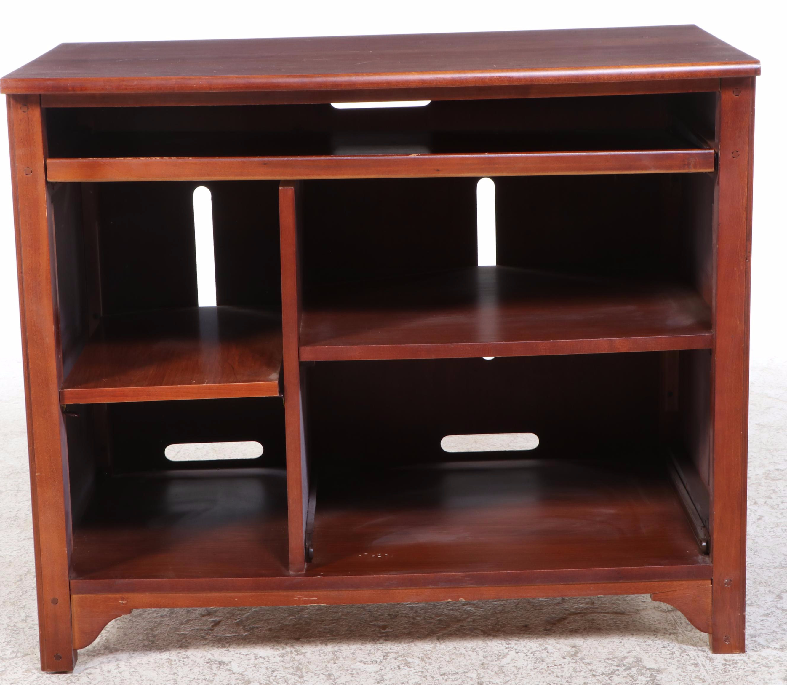 Riverside Furniture Corp. Cherry Finish Wooden Computer Desk