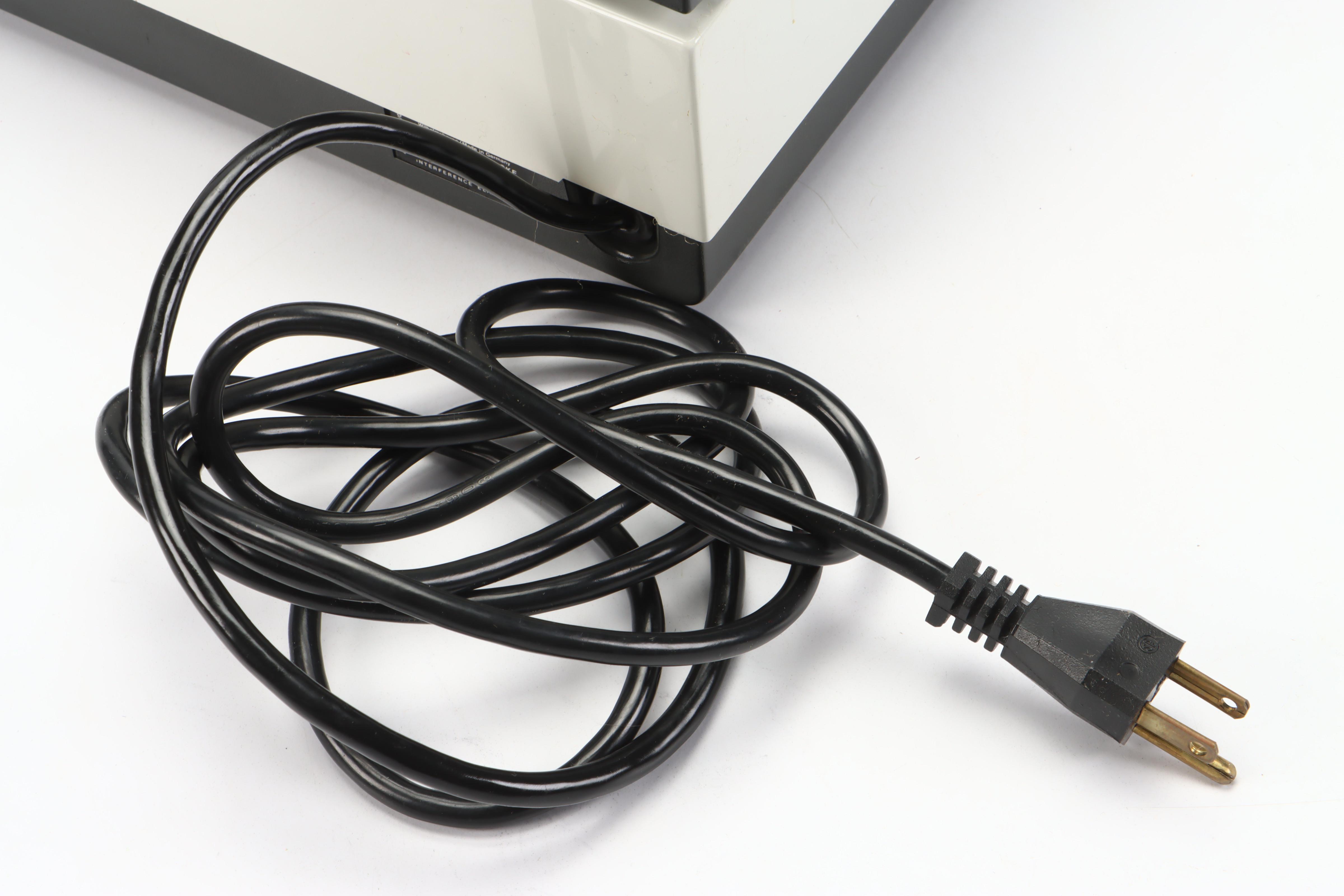 Olympia Report de Luxe Electric Typewriter with Carrying Case, 1970s