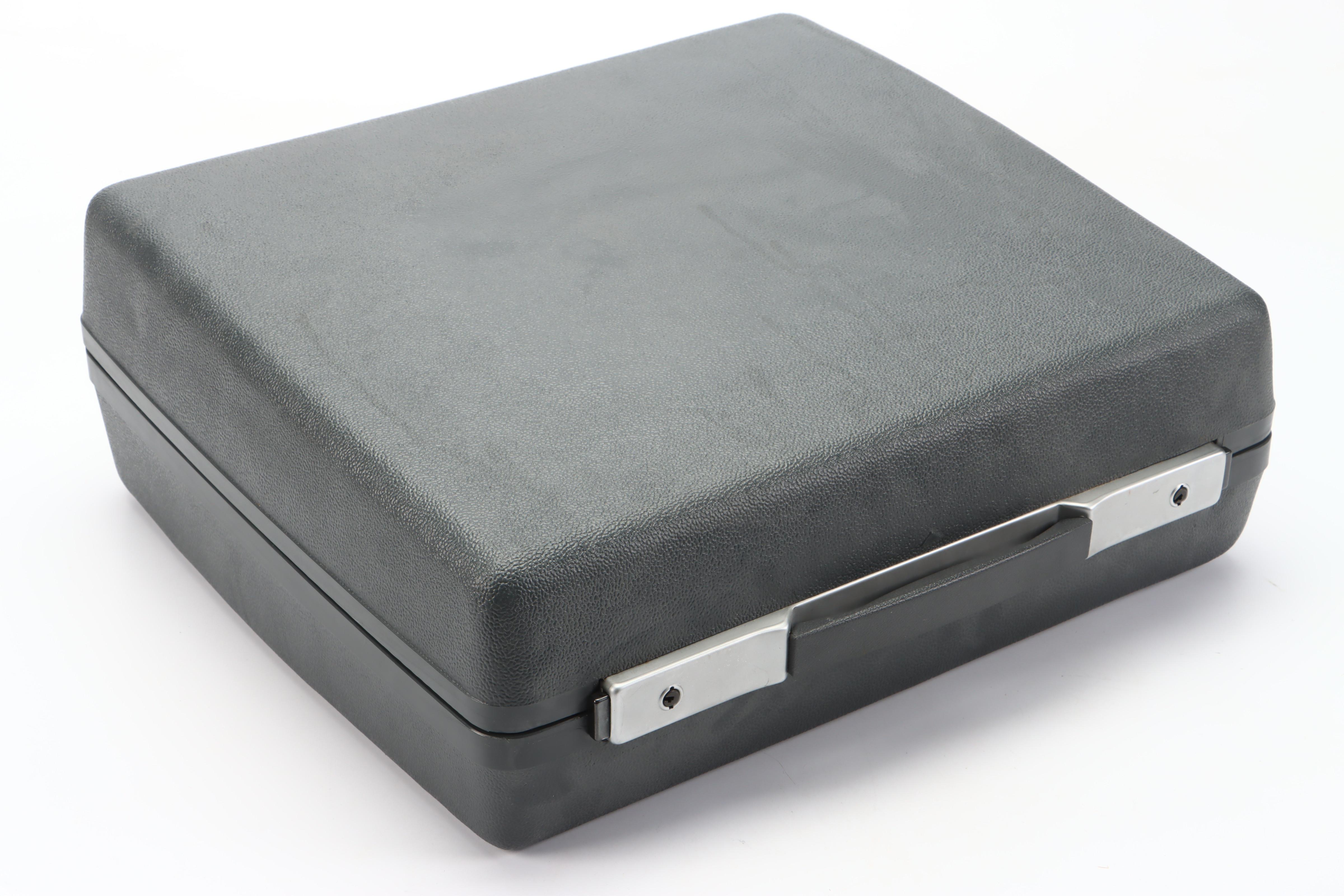 Olympia Report de Luxe Electric Typewriter with Carrying Case, 1970s