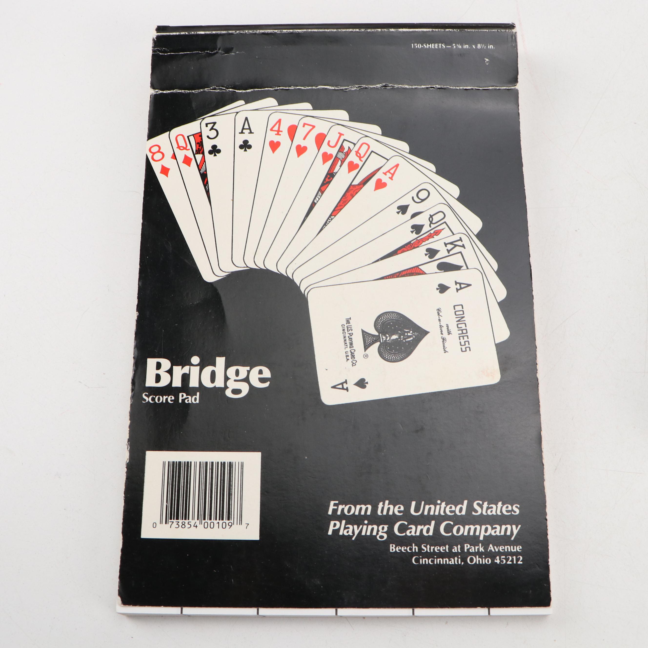 Playing Cards with Bridge Bidding Boxes, Scorepad, Stuffed Cow and More