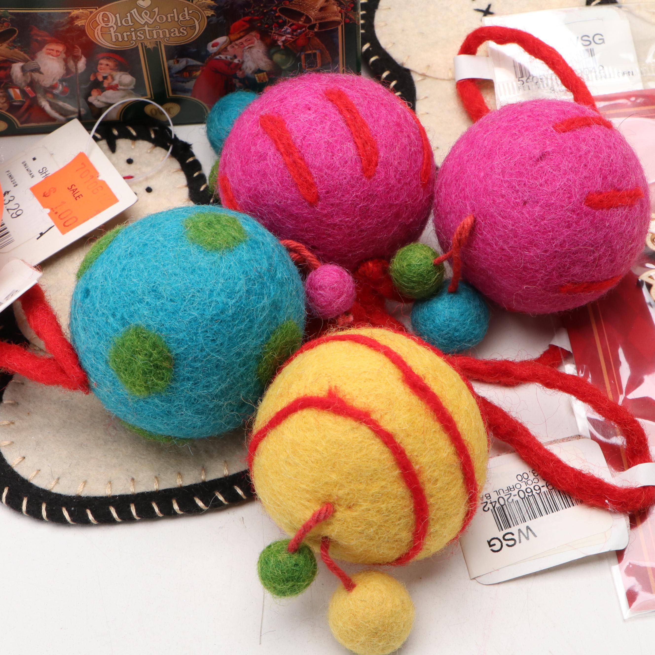 Old World Christmas, Christopher Radko, Inge-Glas and More Christmas Ornaments