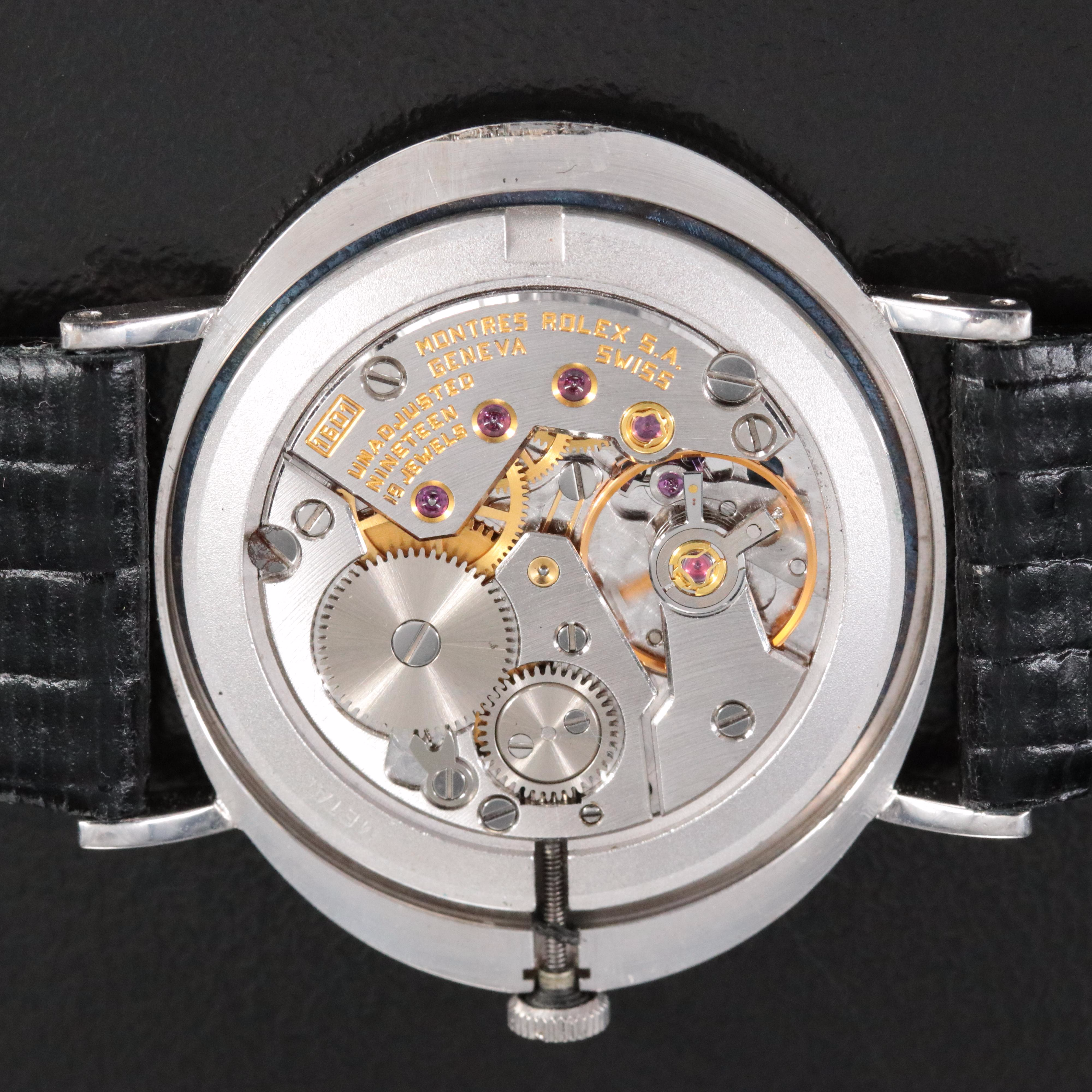 18K Rolex Cellini Stem Wind Watch