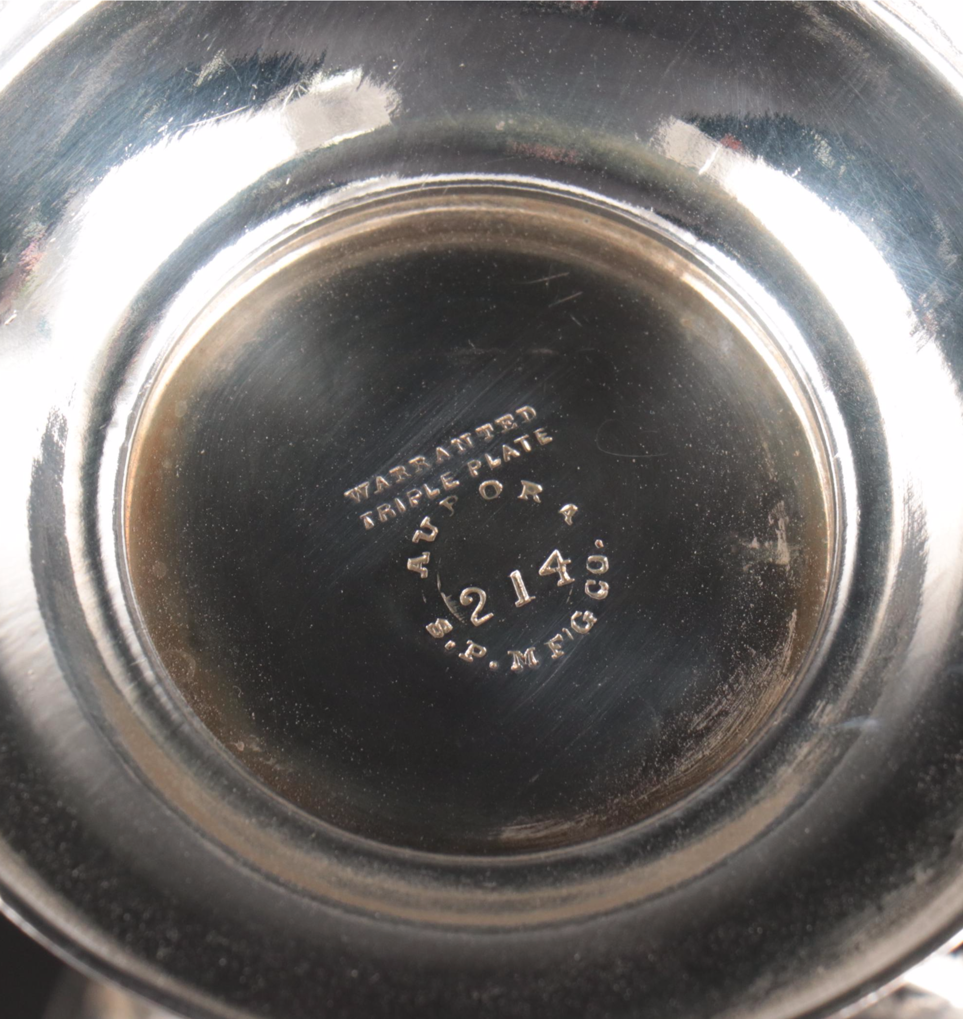 Aurora Silver Plate Aesthetic Movement Trophy Vase, Late 20th Century