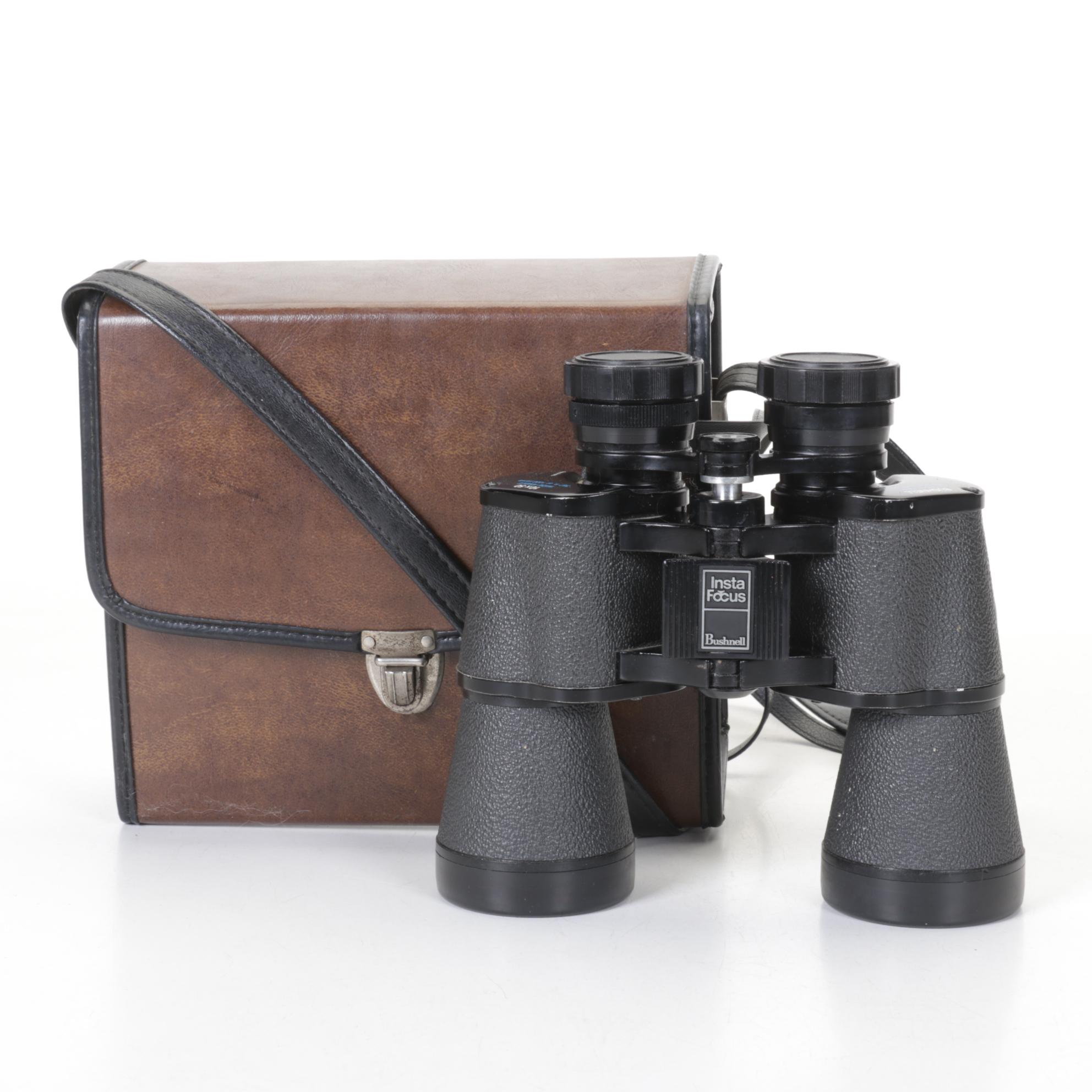 Bushnell Sportview 10x50 Wide Angle Binoculars with Case