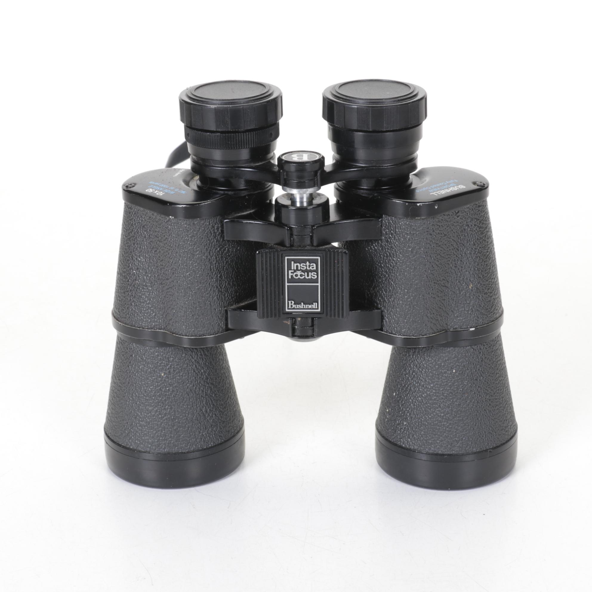 Bushnell Sportview 10x50 Wide Angle Binoculars with Case