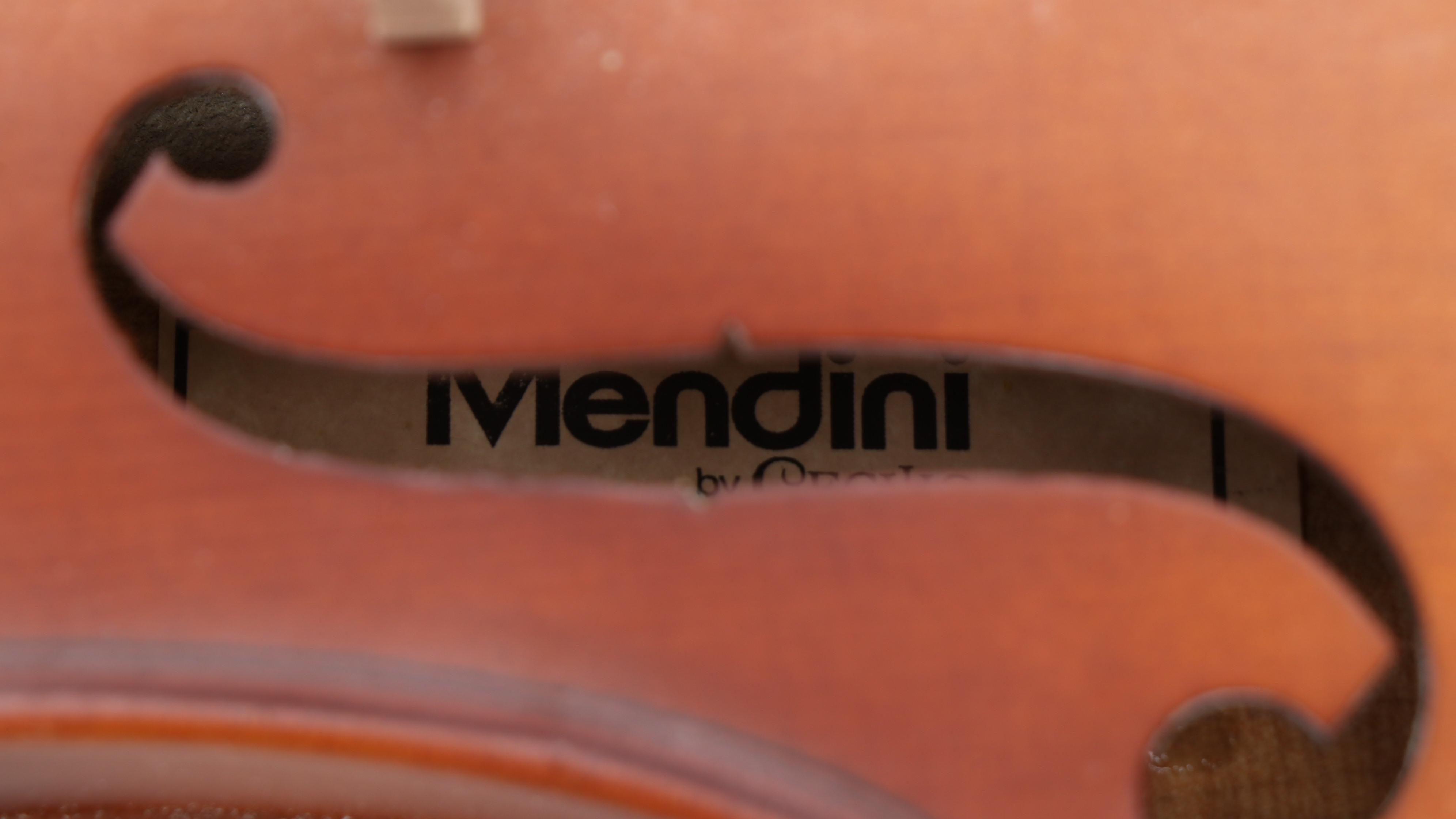 Mendini 4/4 Violin with Case and Bow