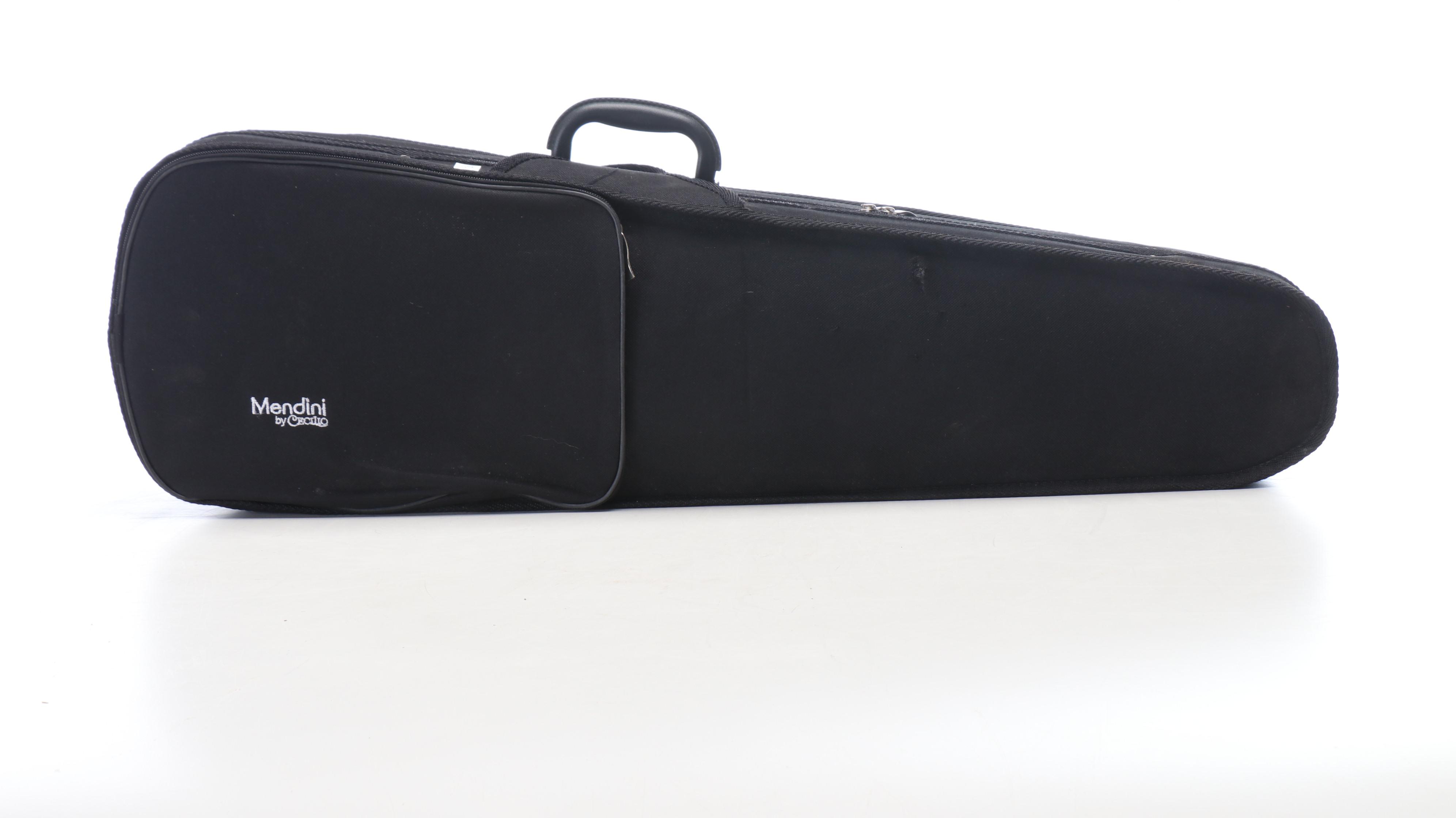 Mendini 4/4 Violin with Case and Bow