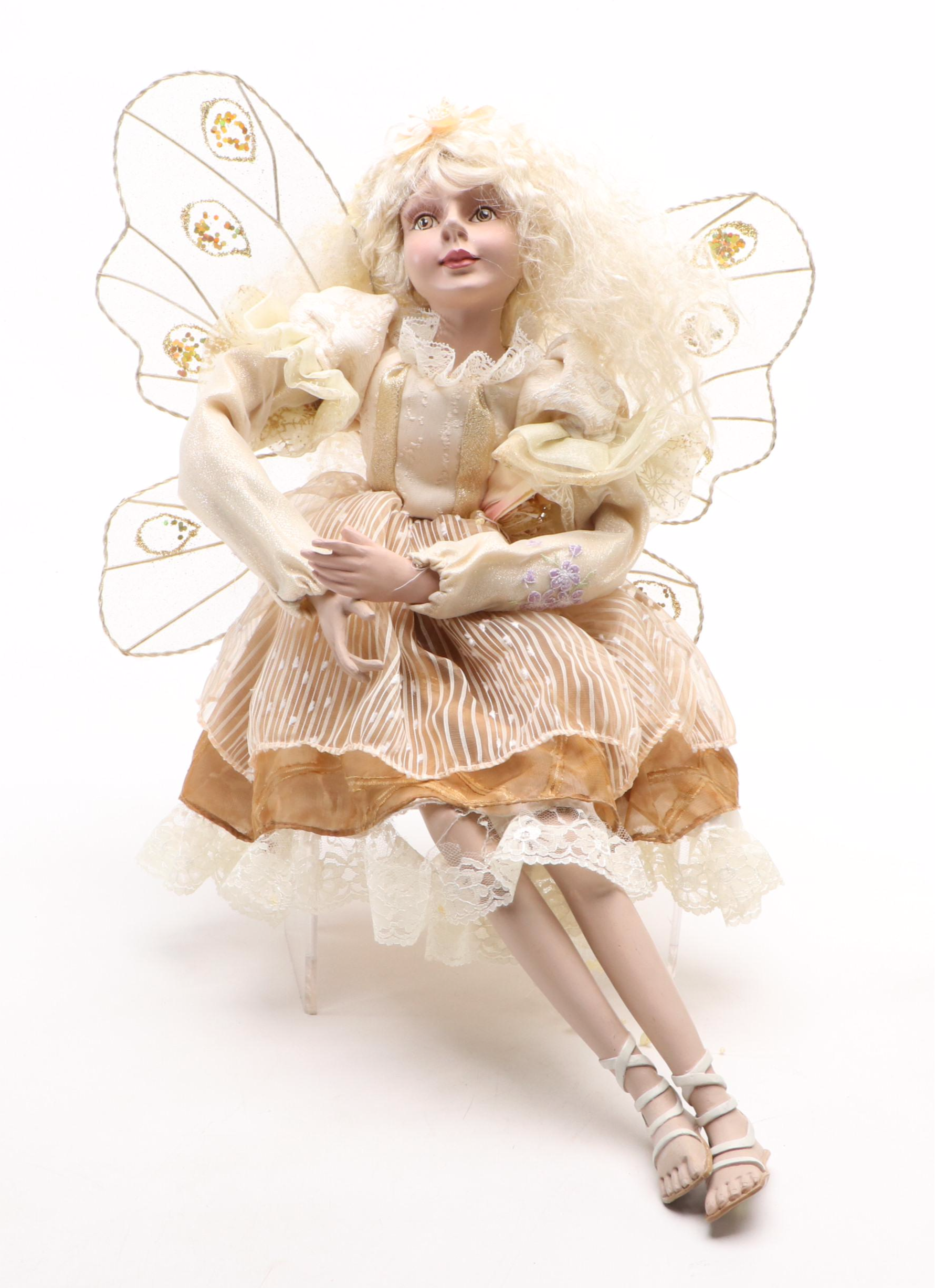 Christmas Illuminated Angels with Fairy