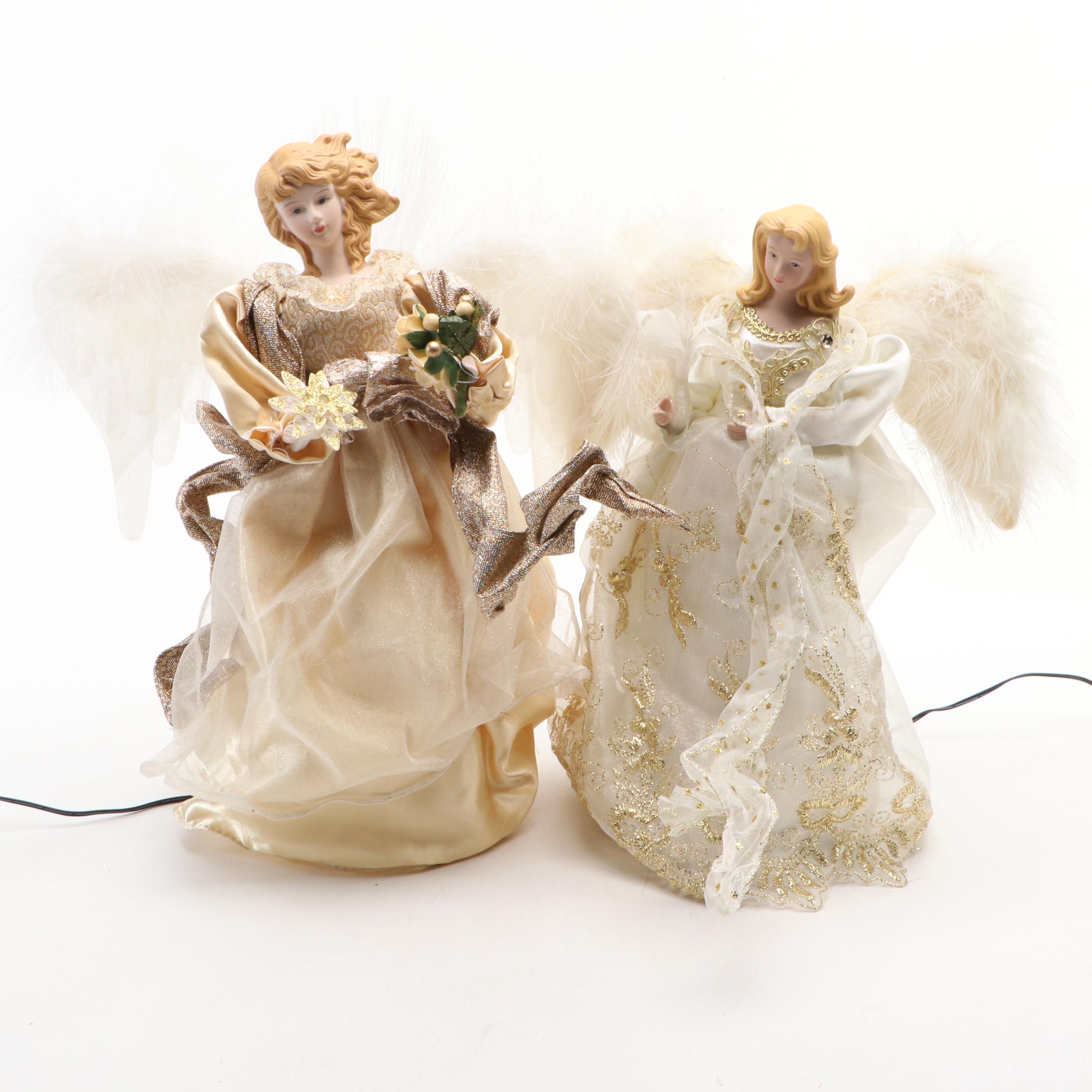 Christmas Illuminated Angels with Fairy
