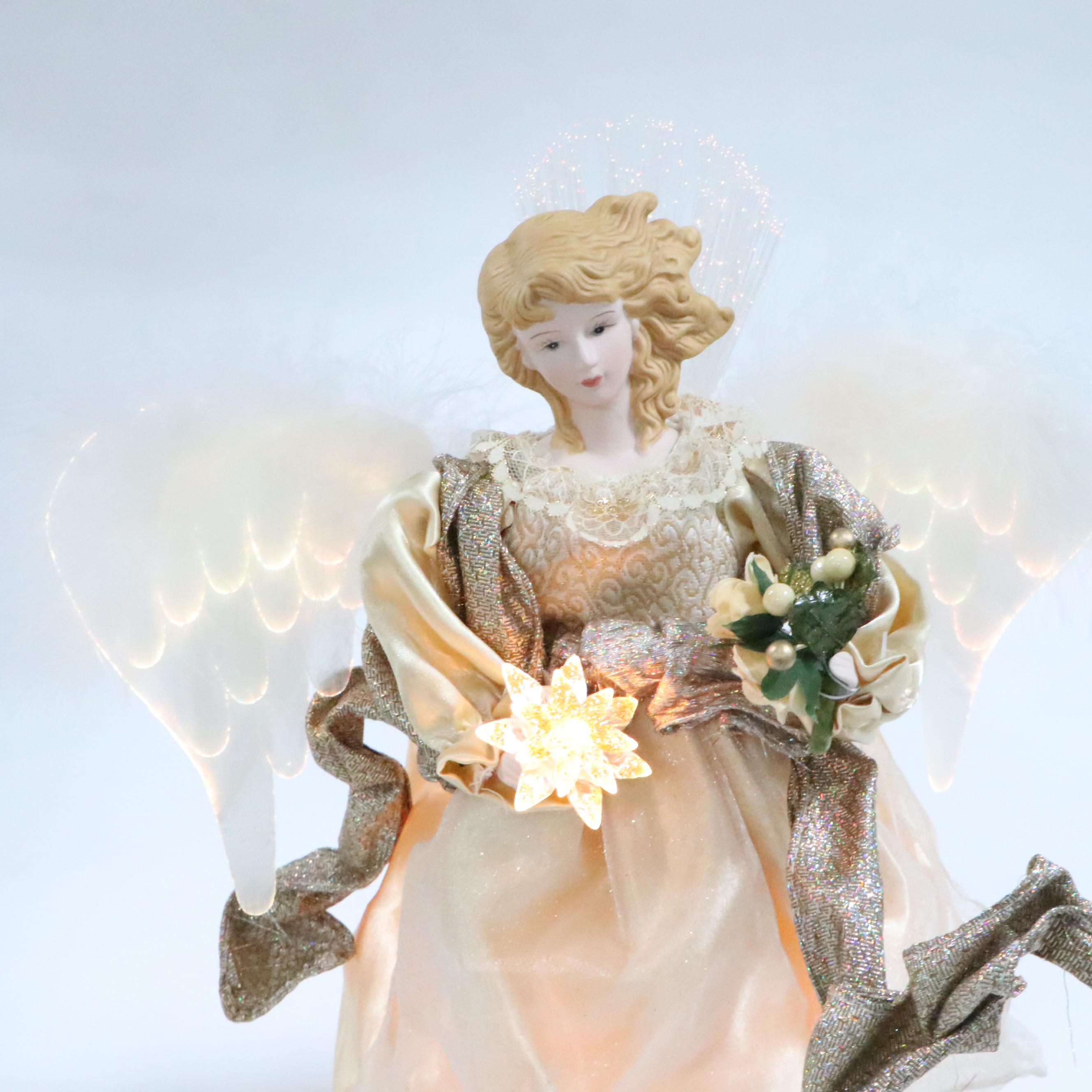 Christmas Illuminated Angels with Fairy