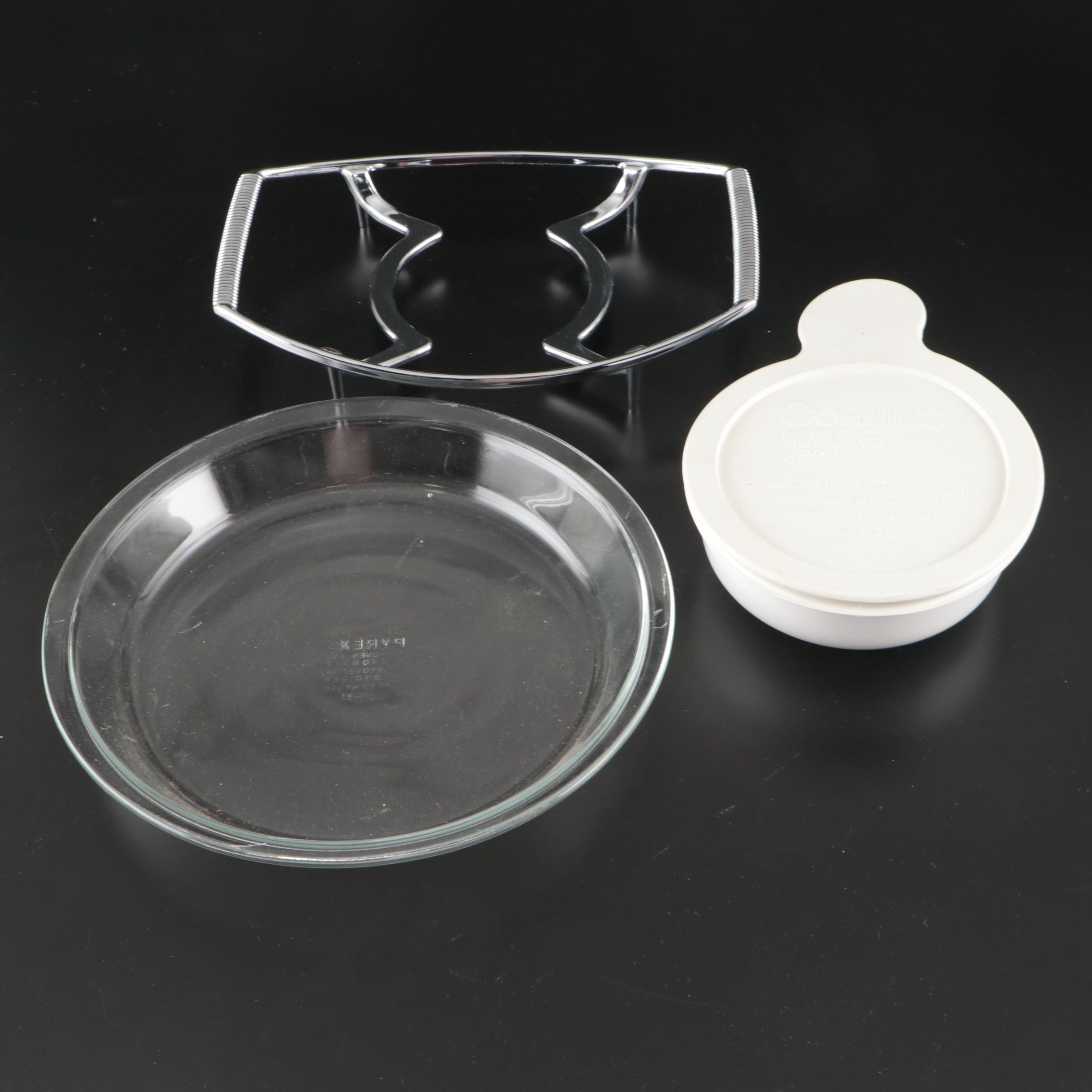 Corning Ware "Cornflower Blue" and "Spice of Life" Casseroles and Other Cookware