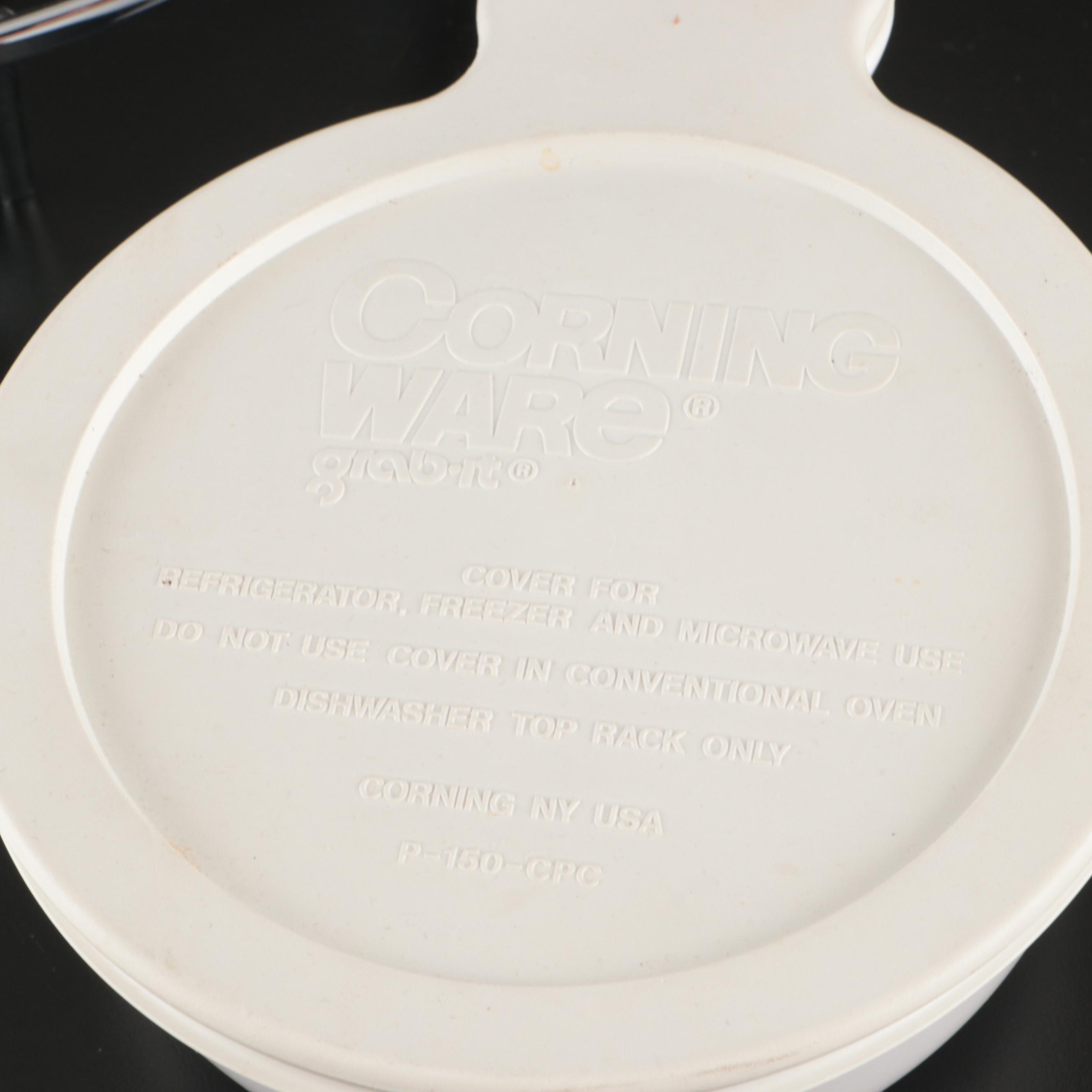 Corning Ware "Cornflower Blue" and "Spice of Life" Casseroles and Other Cookware