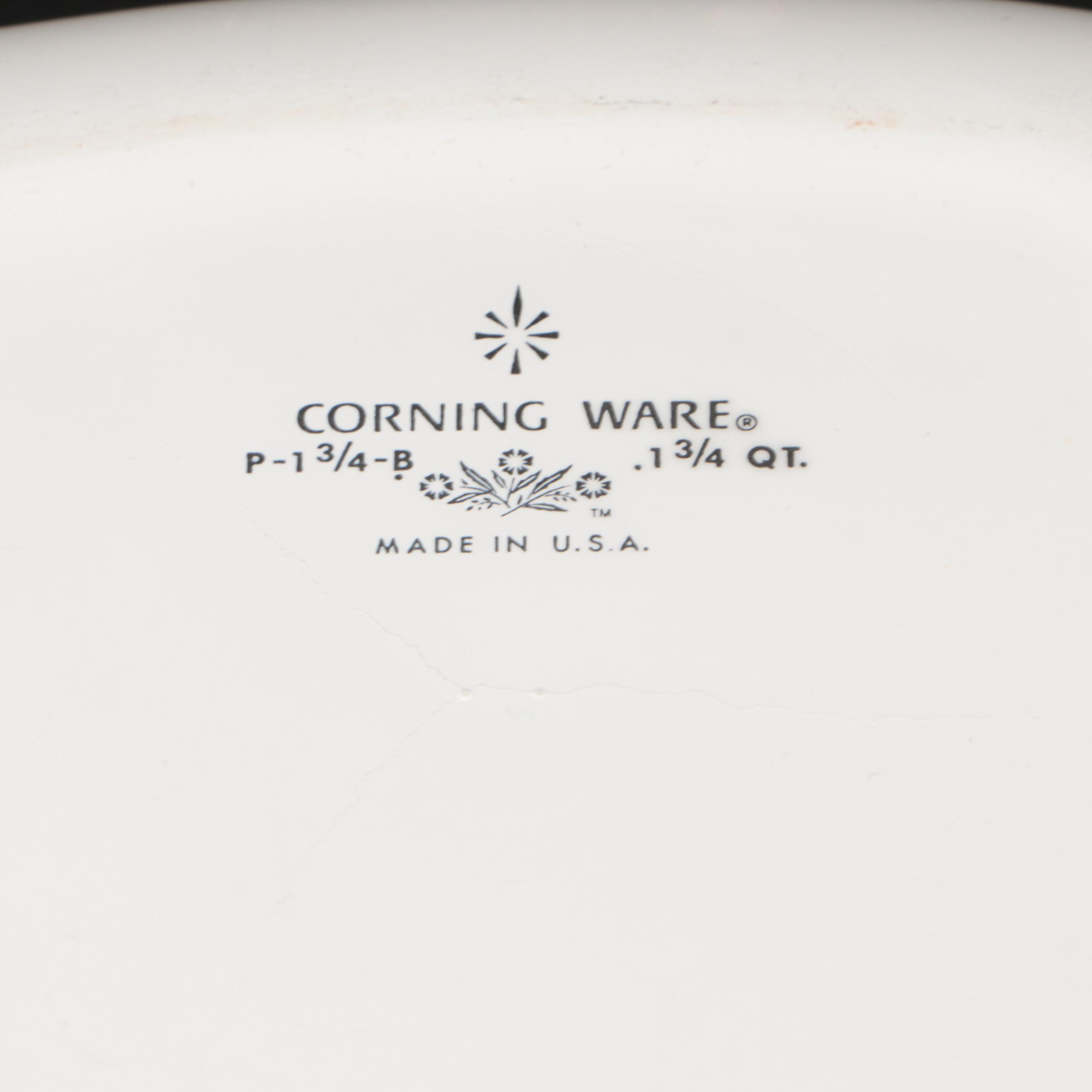 Corning Ware "Cornflower Blue" and "Spice of Life" Casseroles and Other Cookware