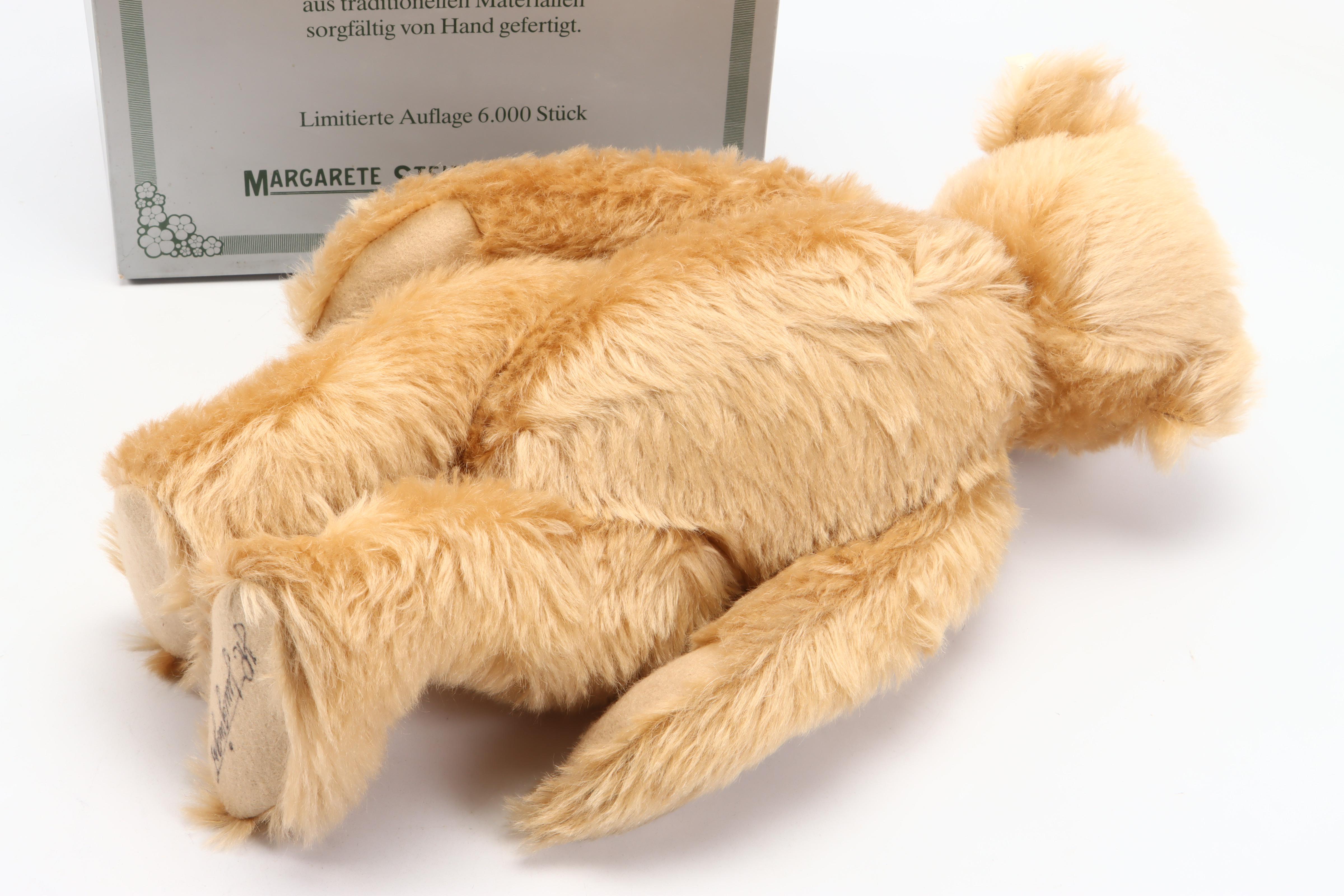 Steiff Limited Edition "Bärle 35 Pab 1905" Replica Mohair Teddy Bear