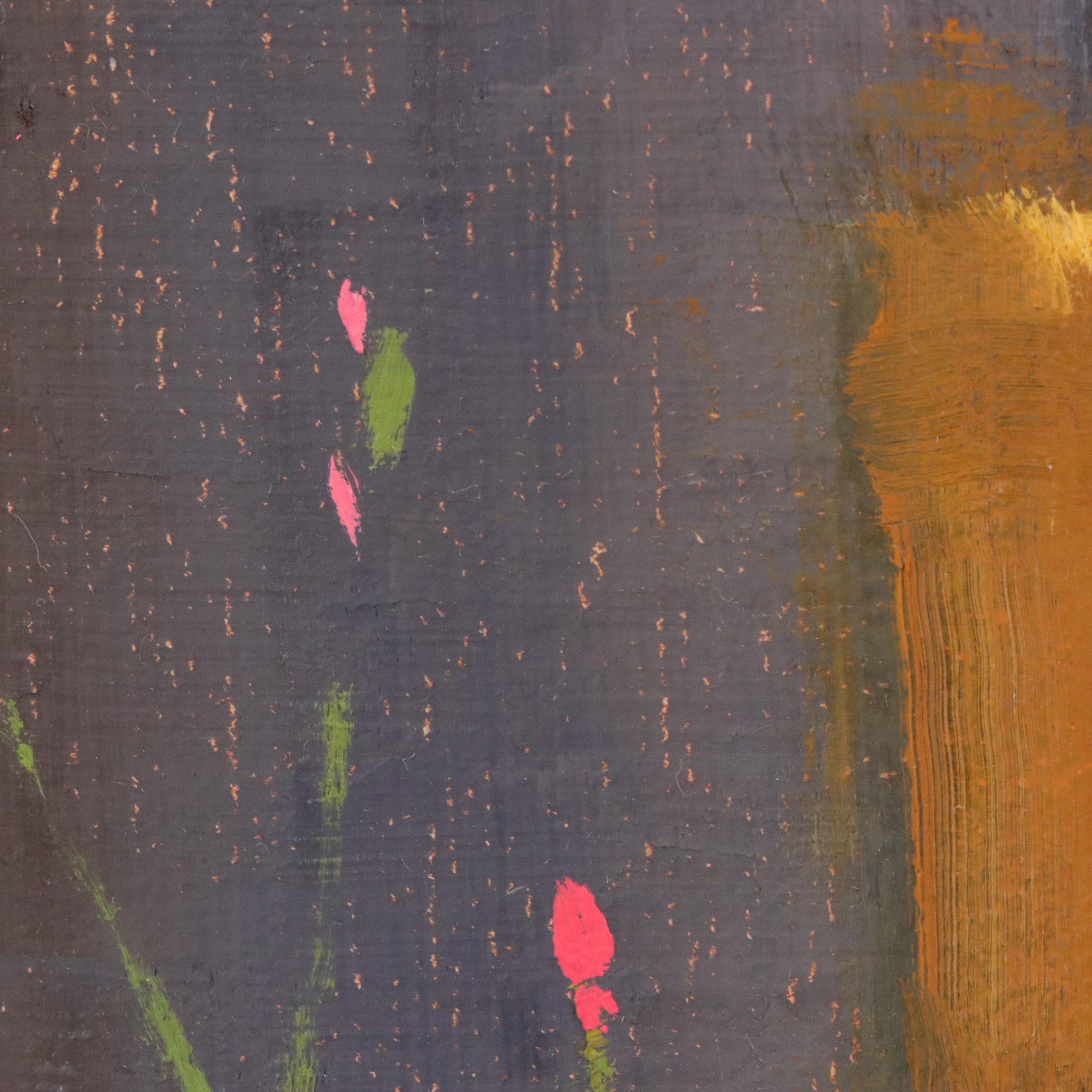 Rick Koehler Oil Painting "Broken Window," 21st Century