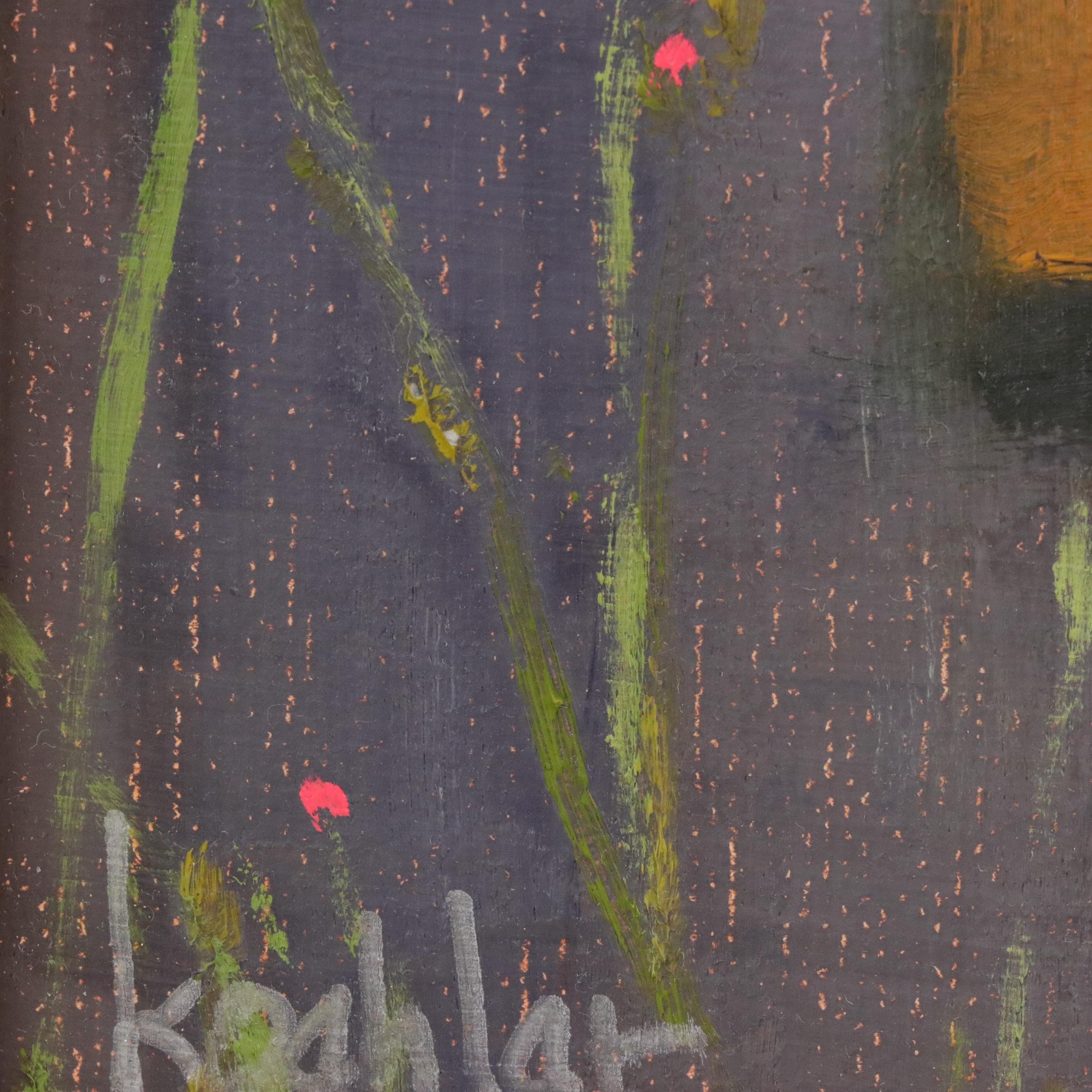 Rick Koehler Oil Painting "Broken Window," 21st Century