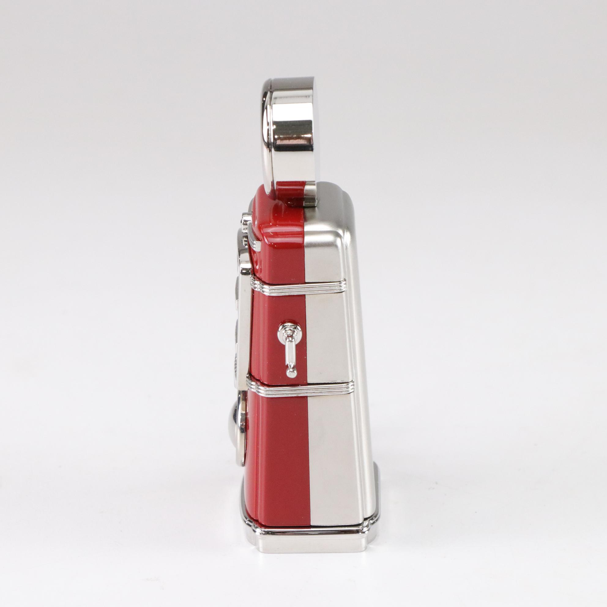 Timex Collectible Red Gasoline Pump Mini-Clock