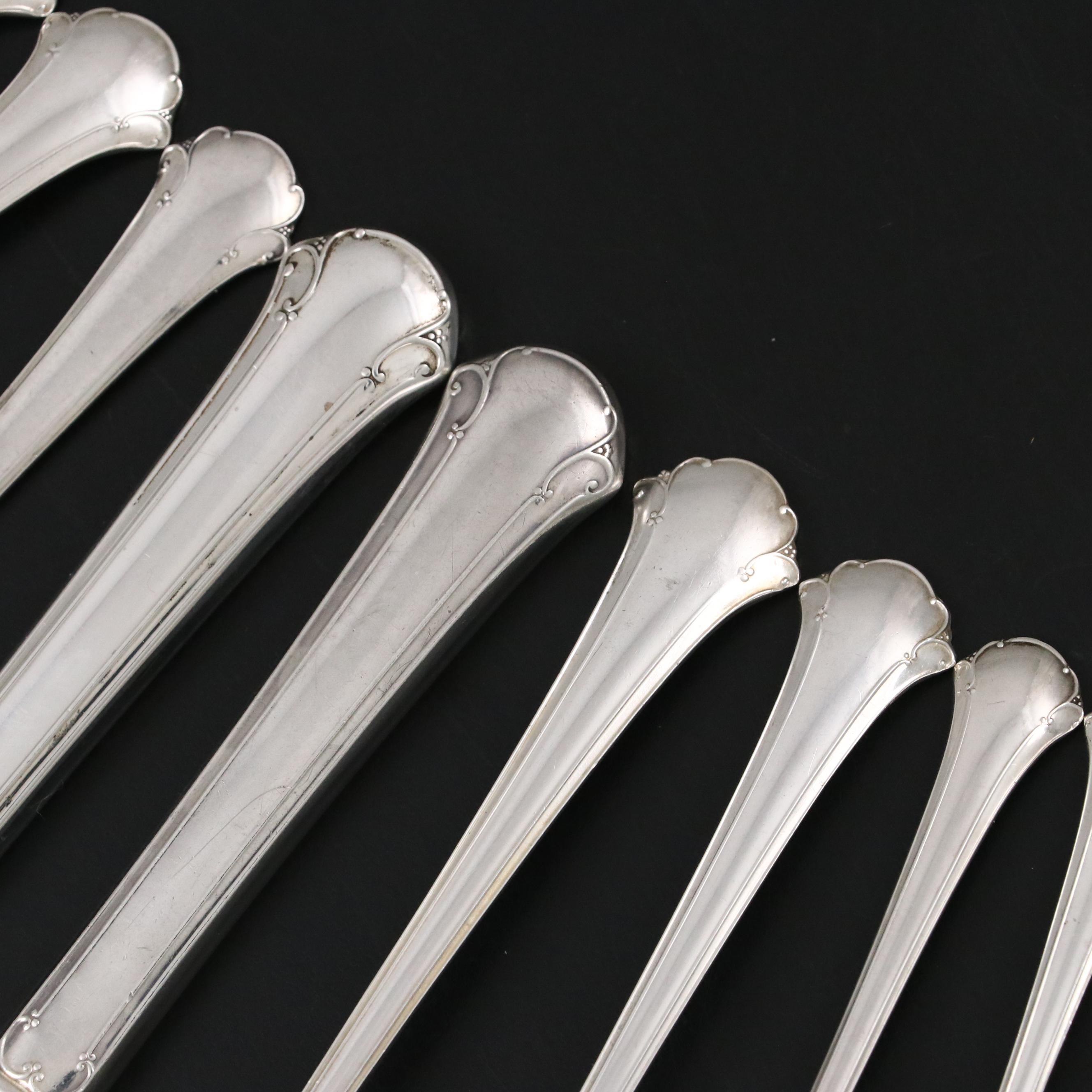 Towle "Chippendale" Sterling Silver Flatware with Storage Chest