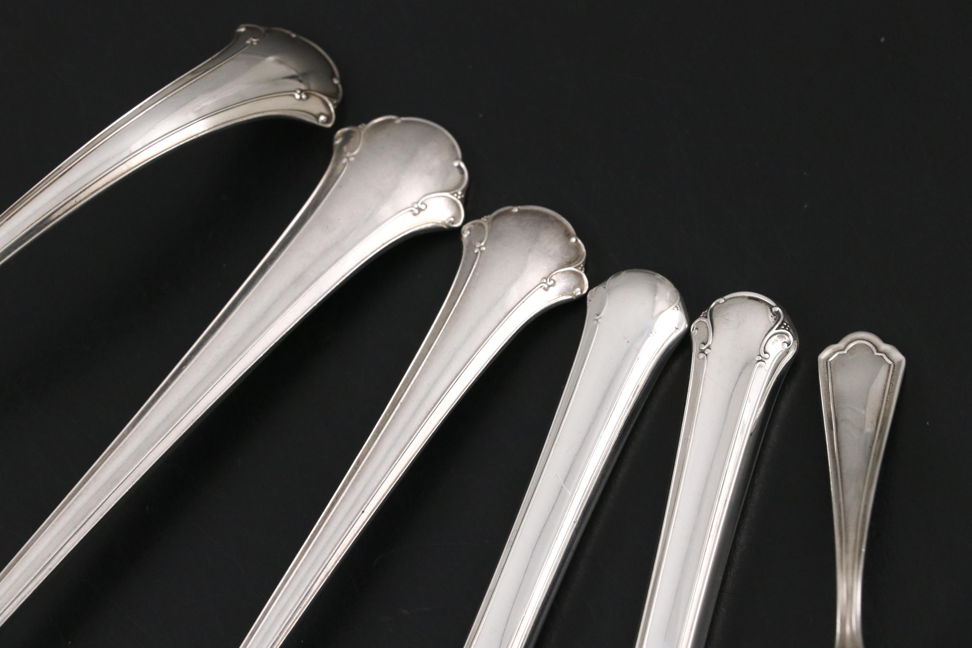 Towle "Chippendale" Sterling Silver Flatware with Storage Chest