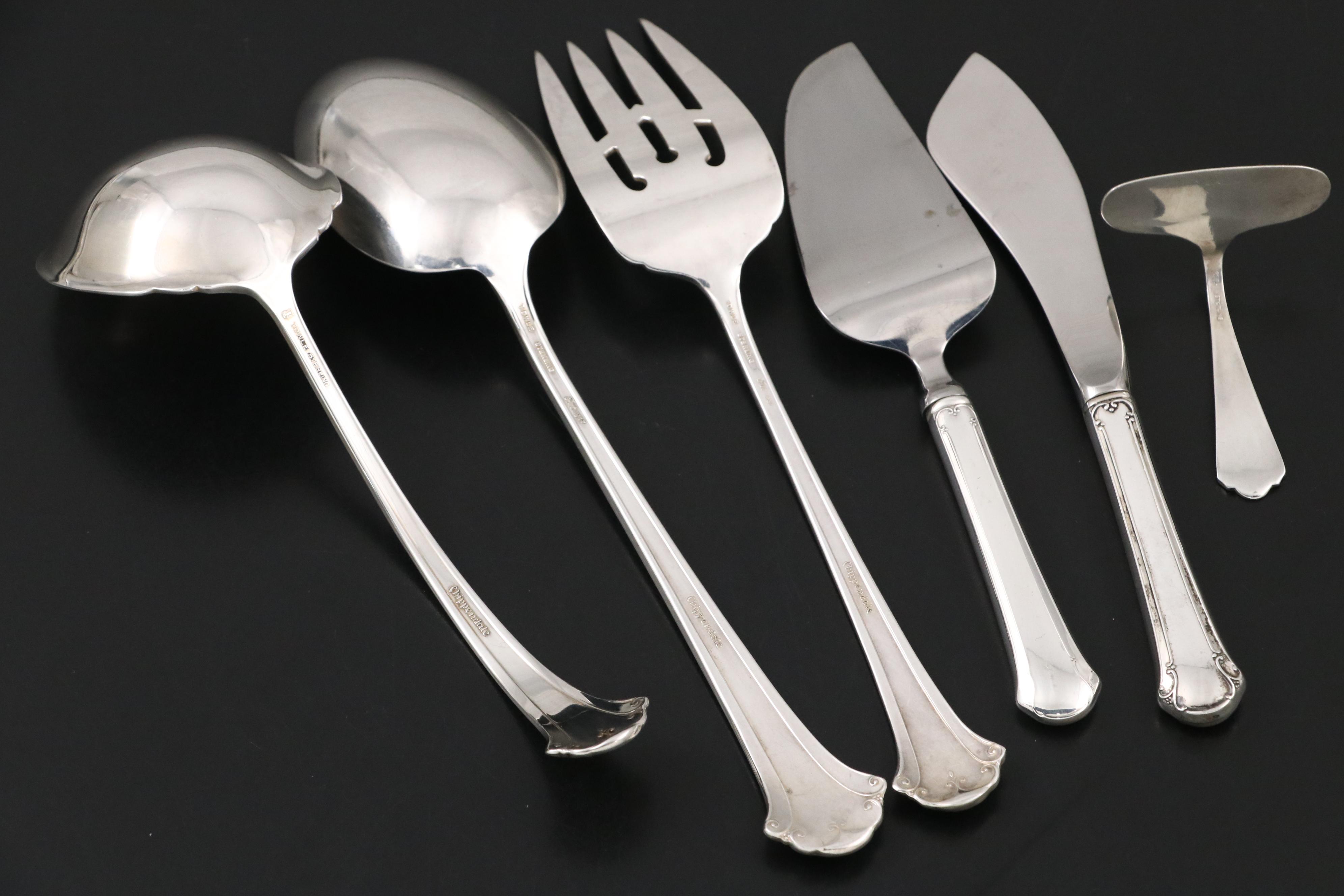 Towle "Chippendale" Sterling Silver Flatware with Storage Chest