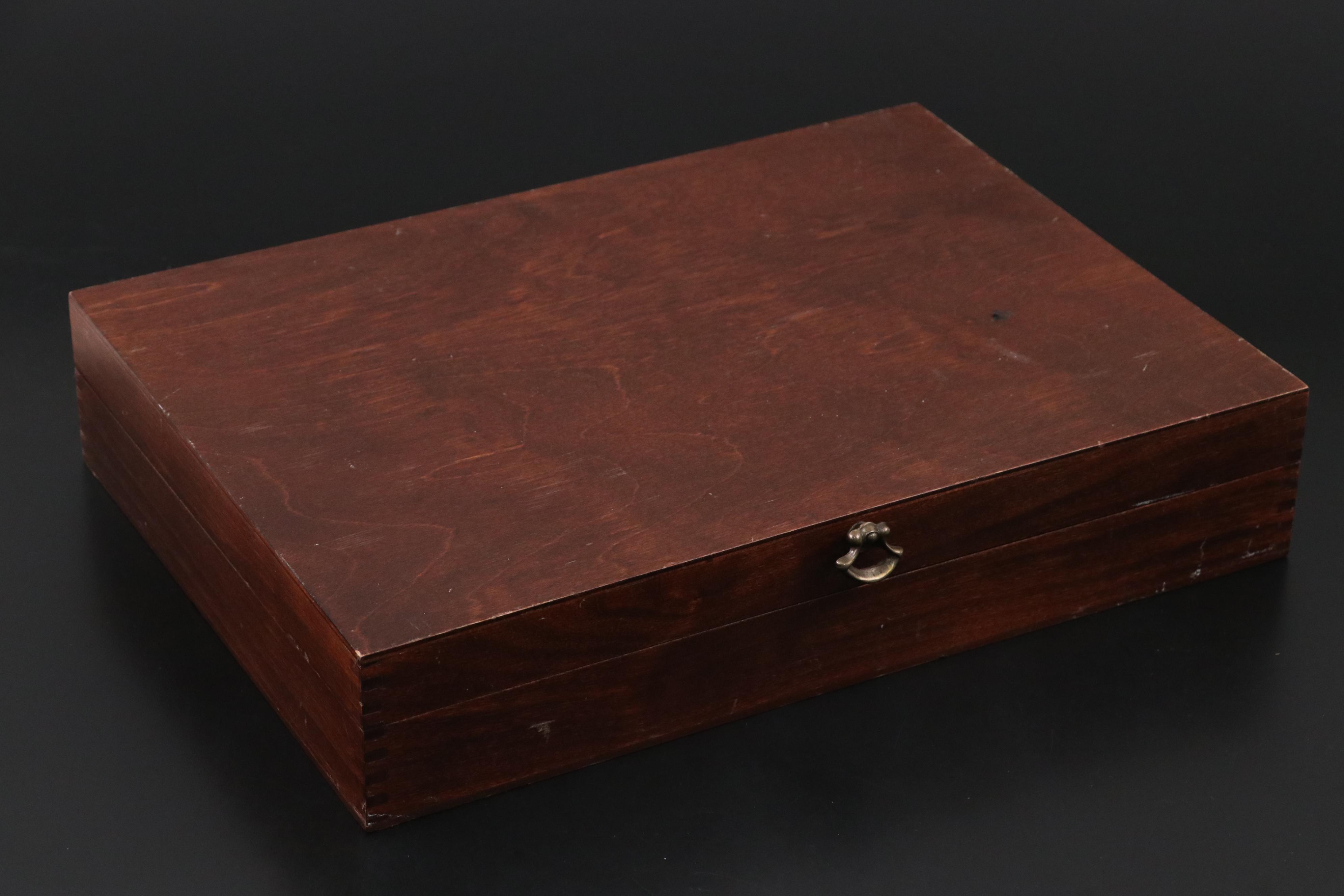 Towle "Chippendale" Sterling Silver Flatware with Storage Chest