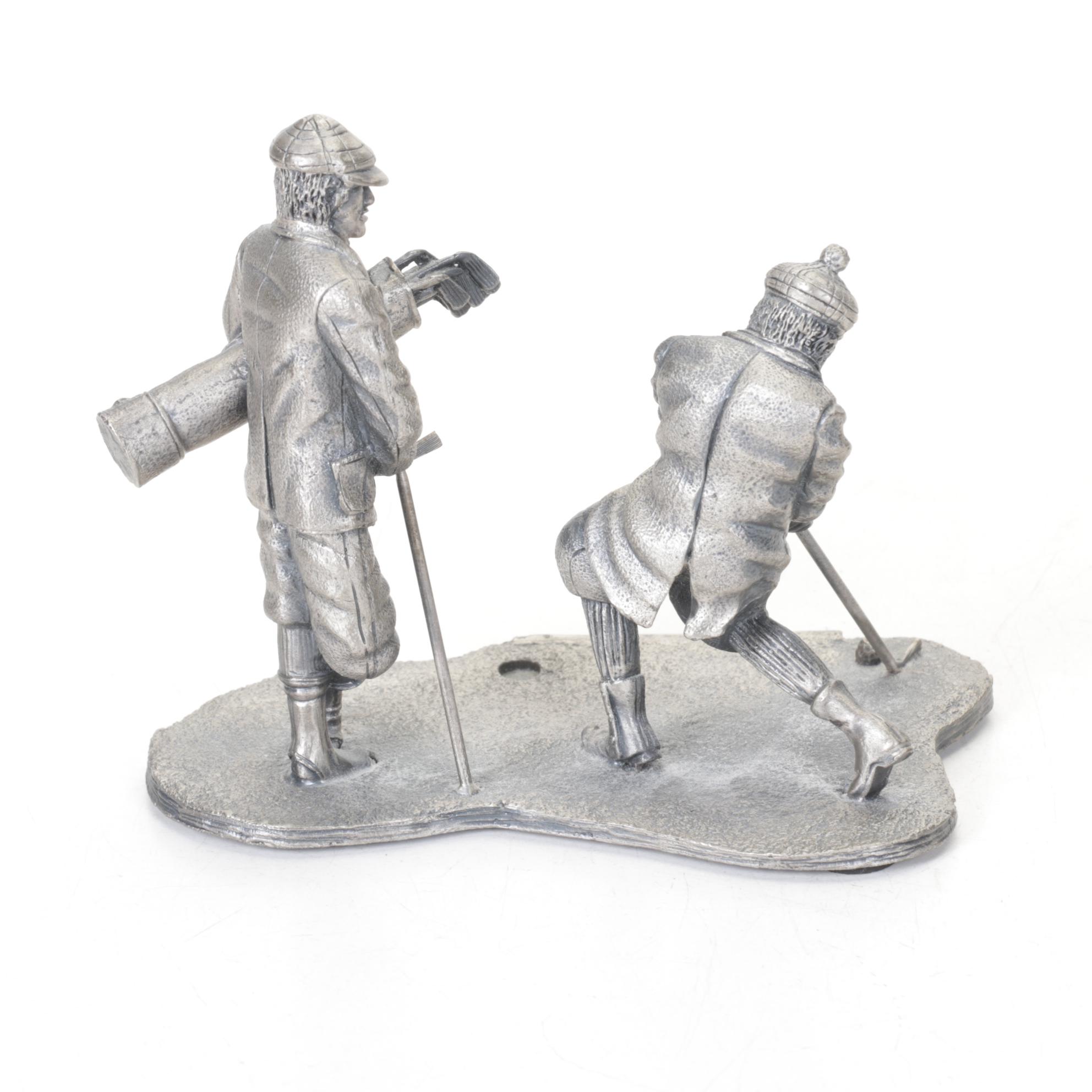 On-the-Links Collection "Anxious Moment" Pewter Figurine