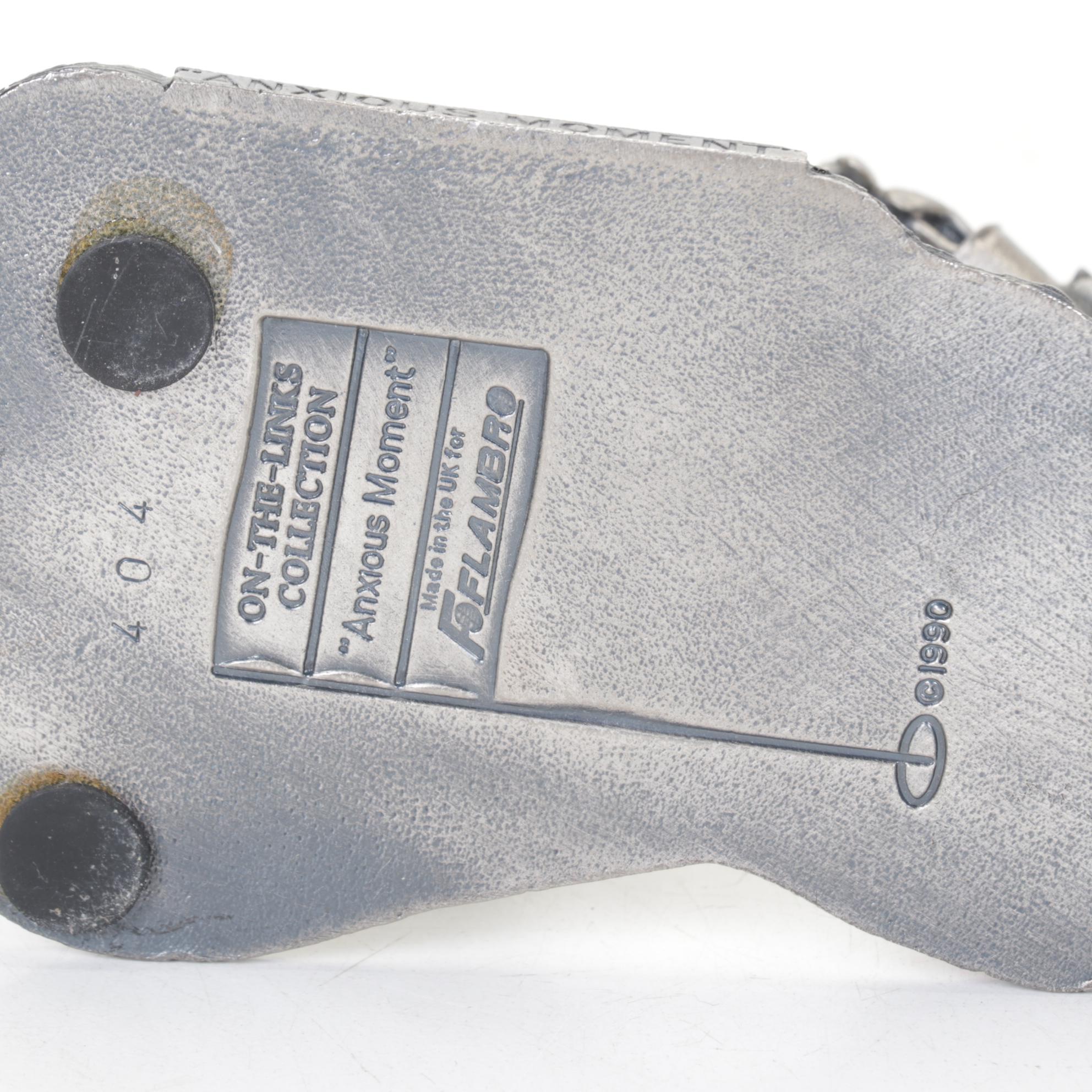 On-the-Links Collection "Anxious Moment" Pewter Figurine