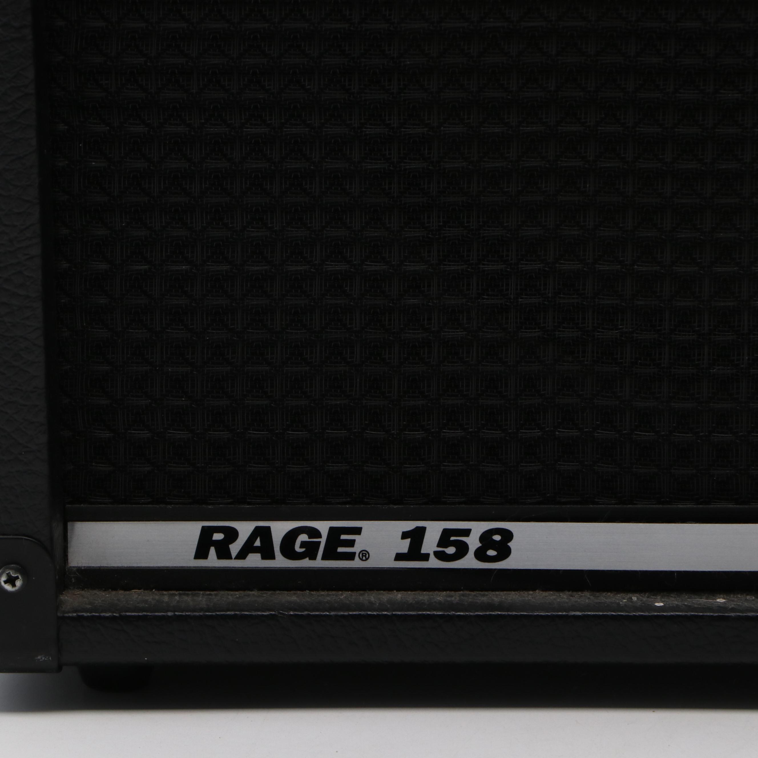 Peavey Rage 158 TransTube Guitar Amp with A Comm Pilot Headphones and More