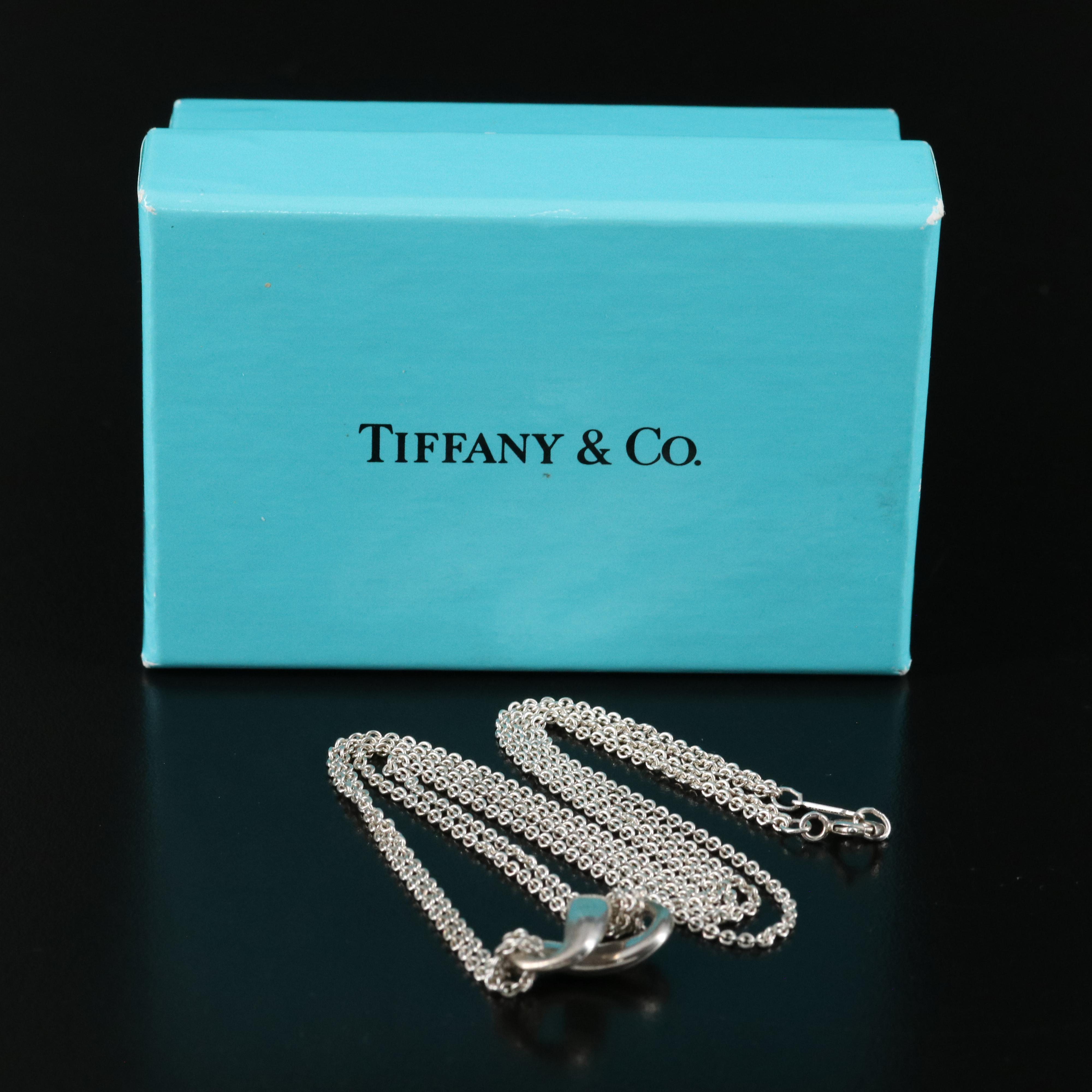 Tiffany & Co. Infinity Sterling Necklace