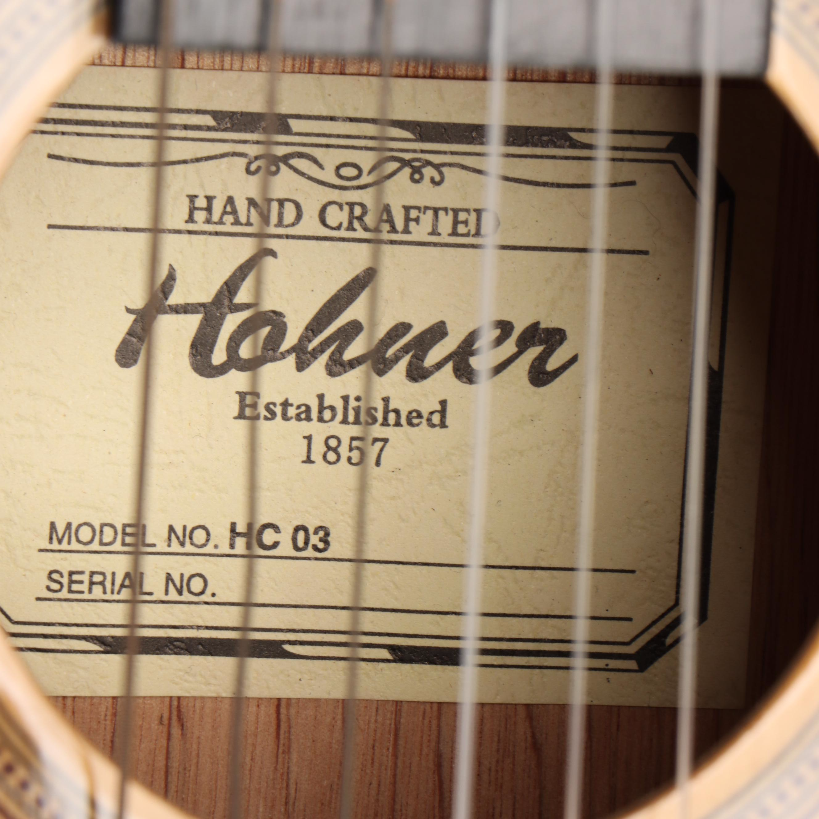 Hohner Spruce Tip Classical Acoustic Guitar