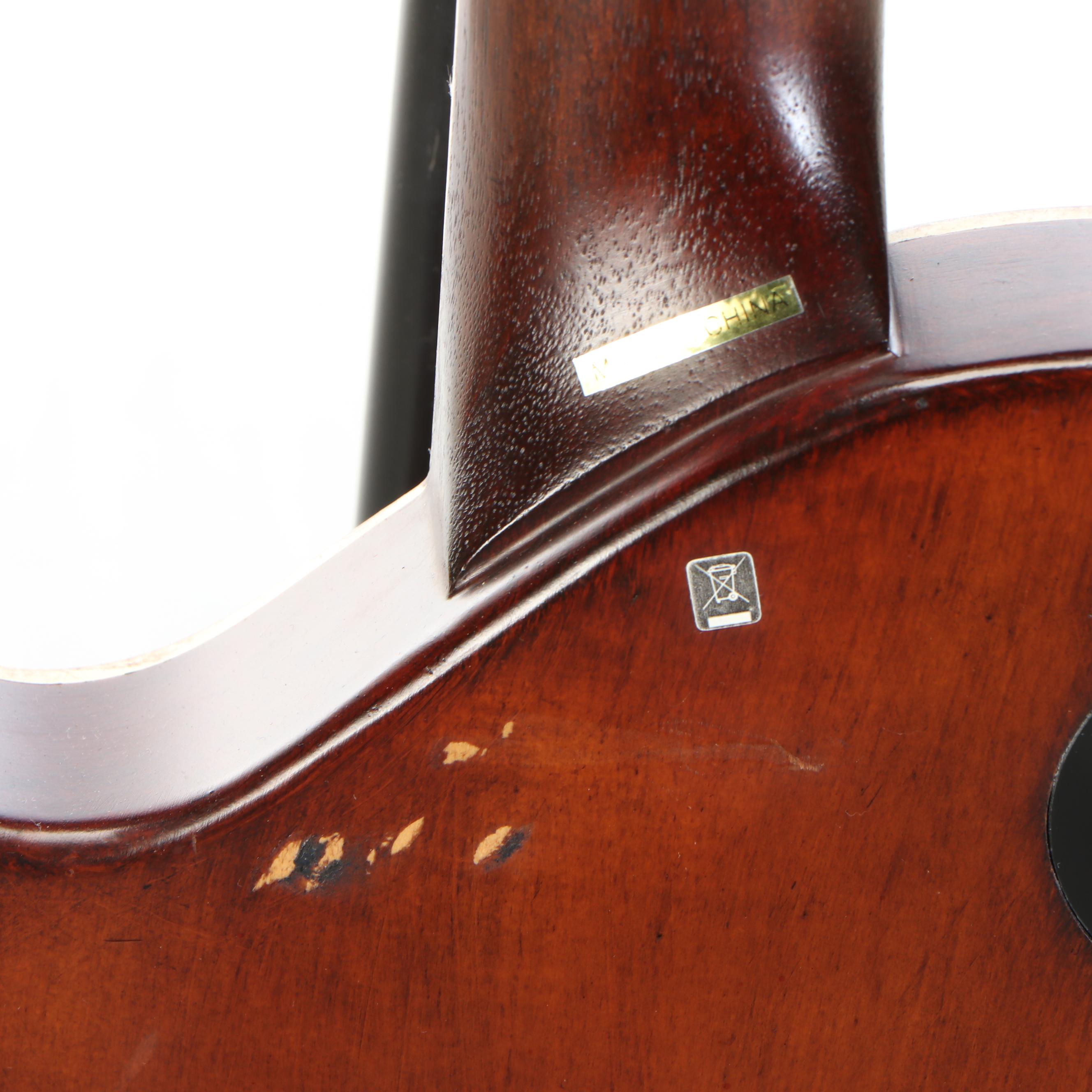 AXL Guitars Badwater Antique Brown with Copper Accents Electric Guitar