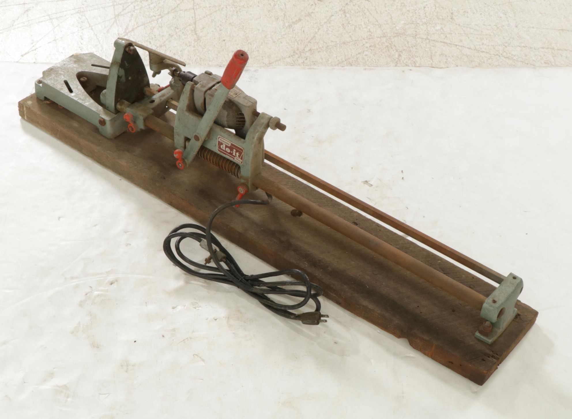 Cummins "Do It Shop" Lathe Drill Press, 1950s