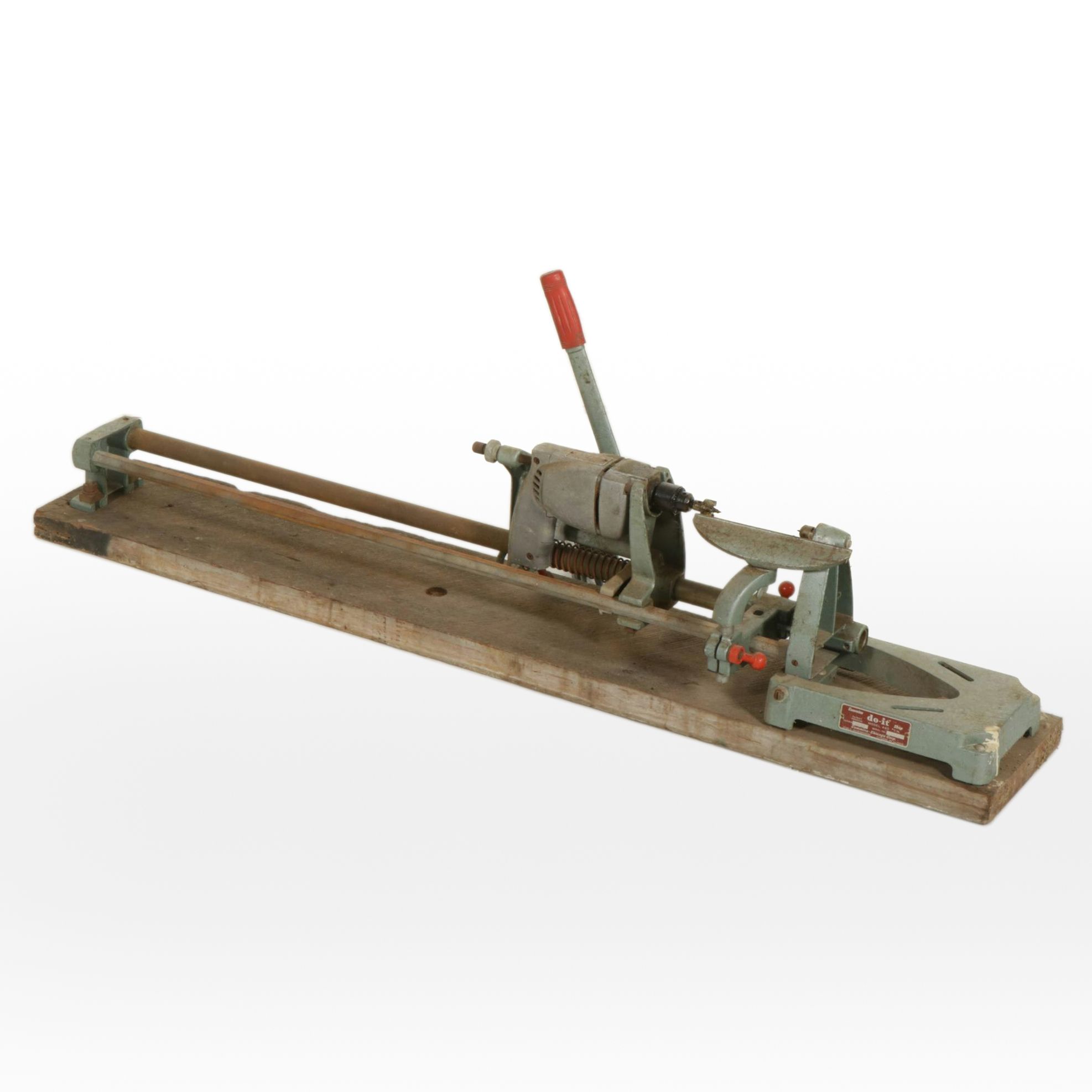 Cummins "Do It Shop" Lathe Drill Press, 1950s