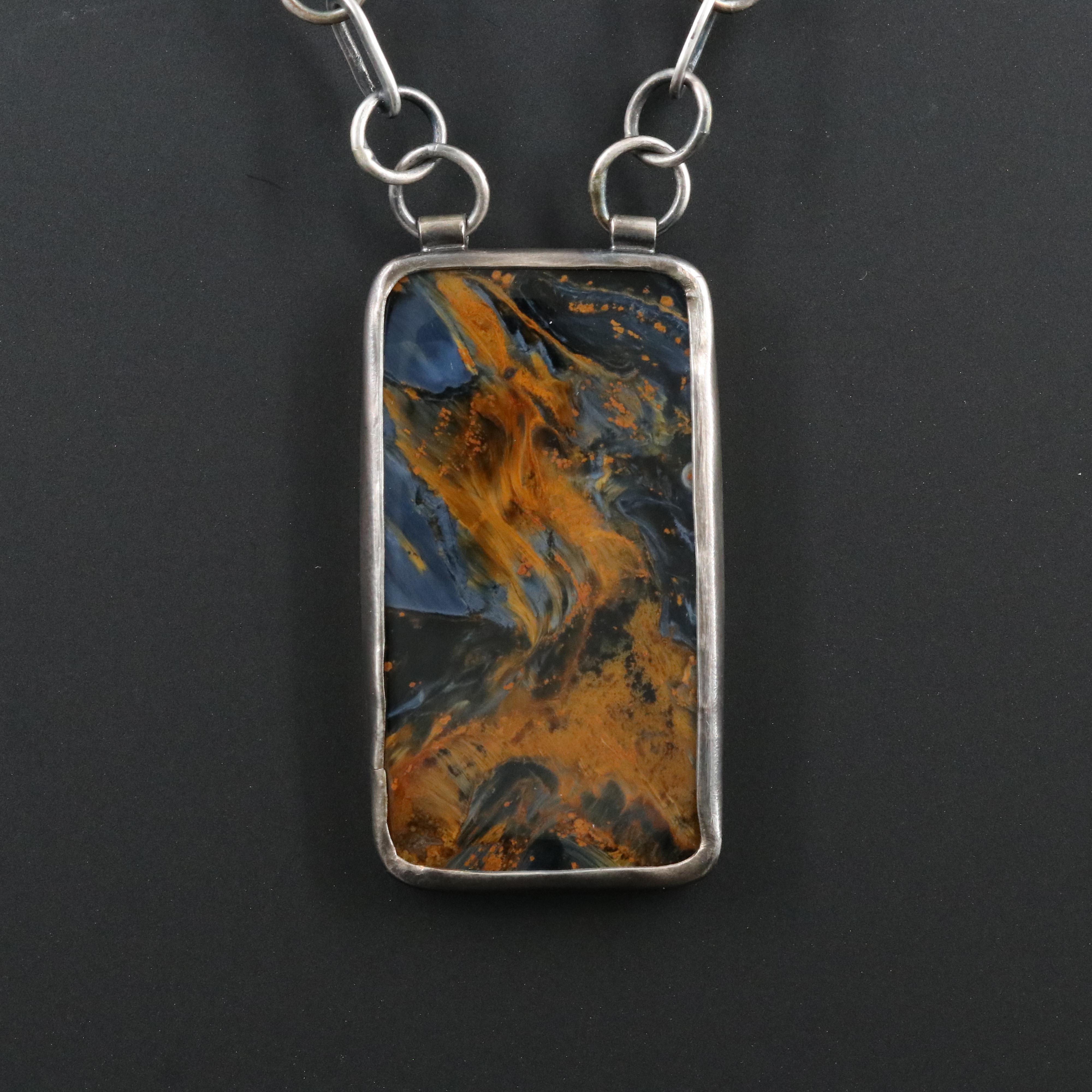 EON Sterling Pietersite Necklace