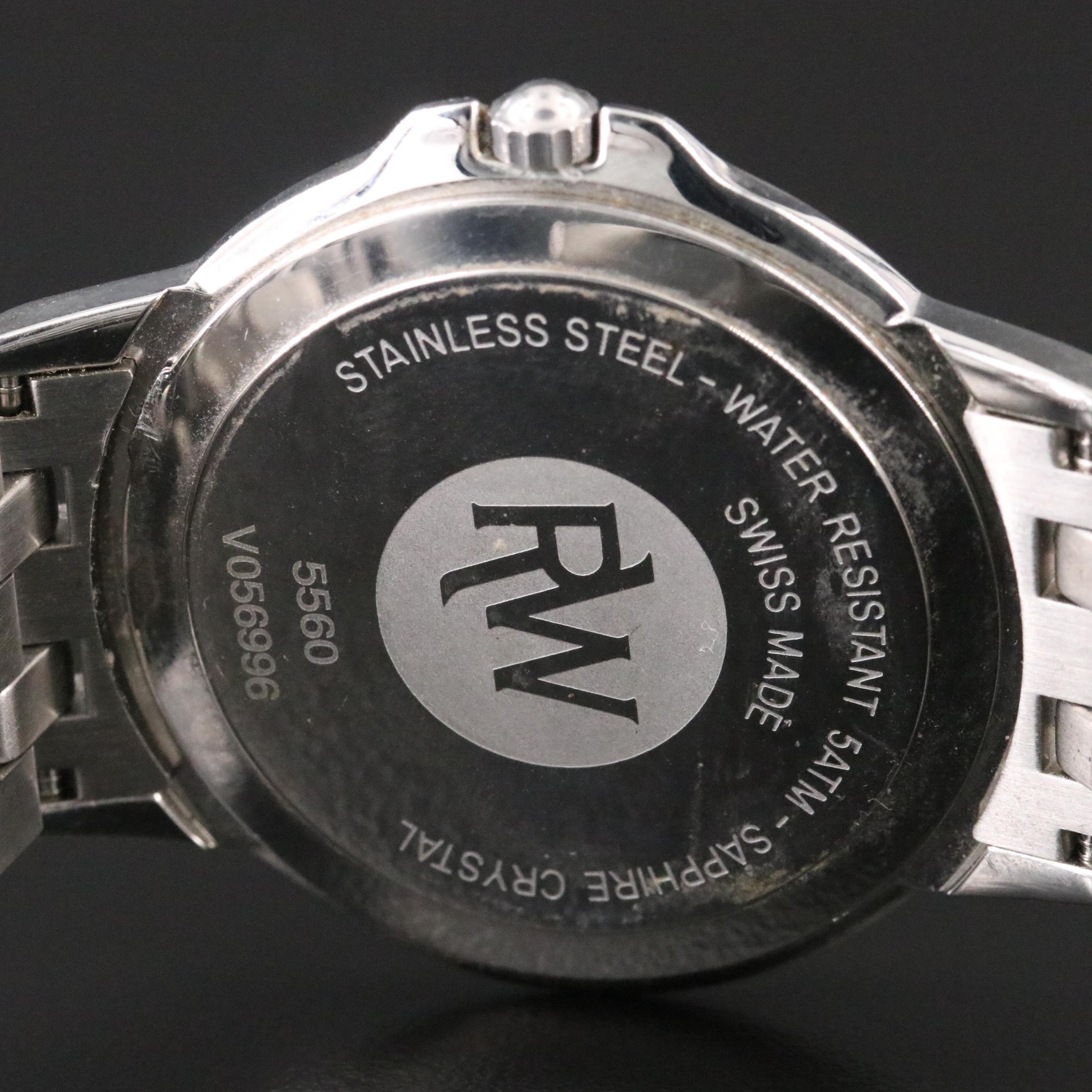 Raymond Weil Tango 5560 Silver 36mm Steel Quartz Watch